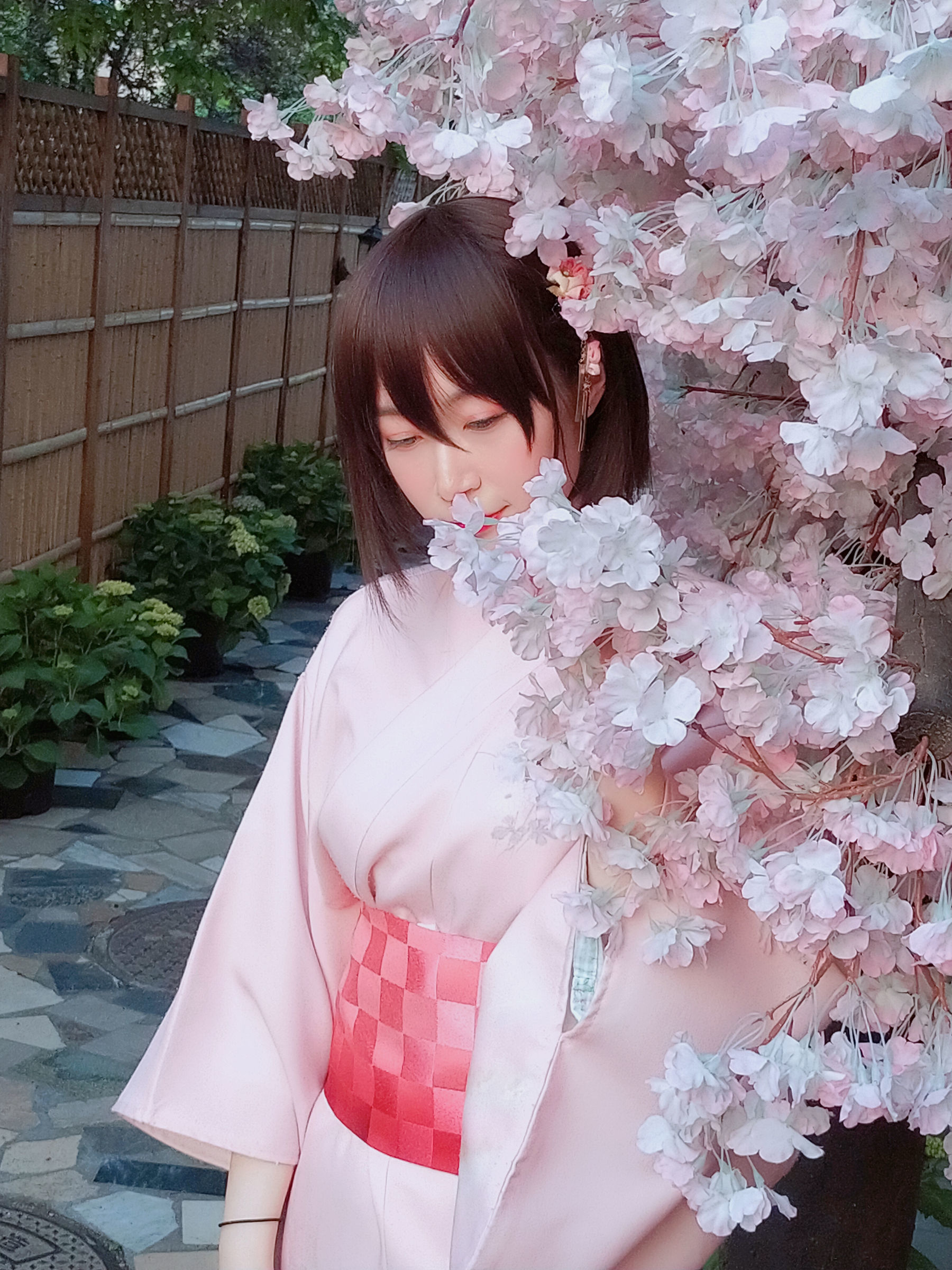 [萝莉COS] 白银 - 和服温泉