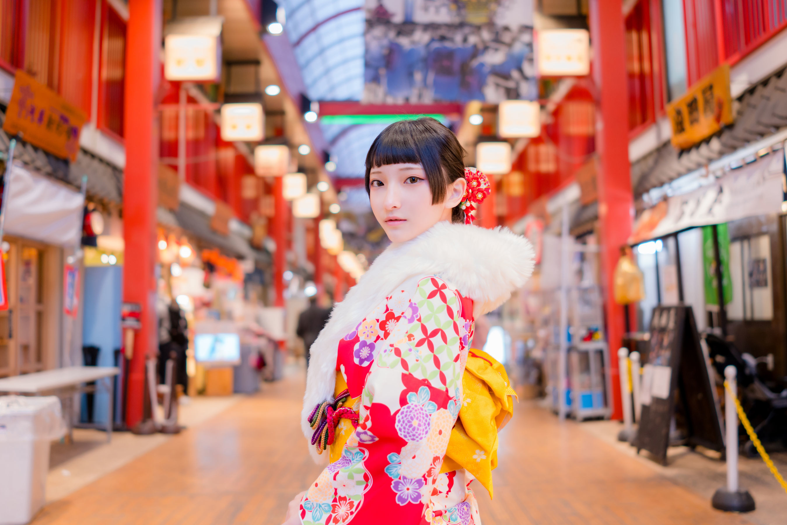 [Fantasy Factory] 小丁Cosplay - 和服 猫女女仆