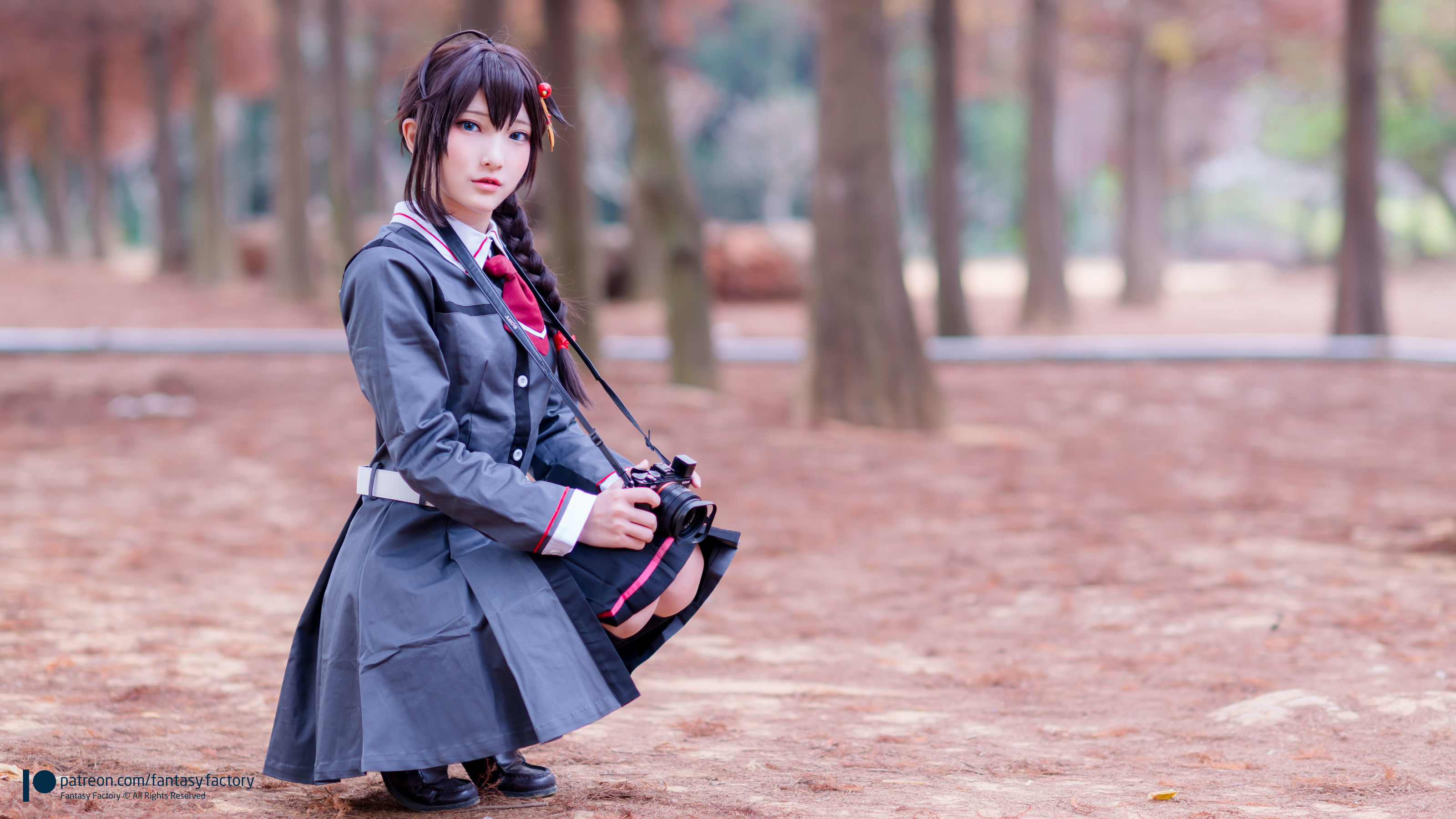 [Fantasy Factory] 小丁Cosplay - 和服 猫女女仆