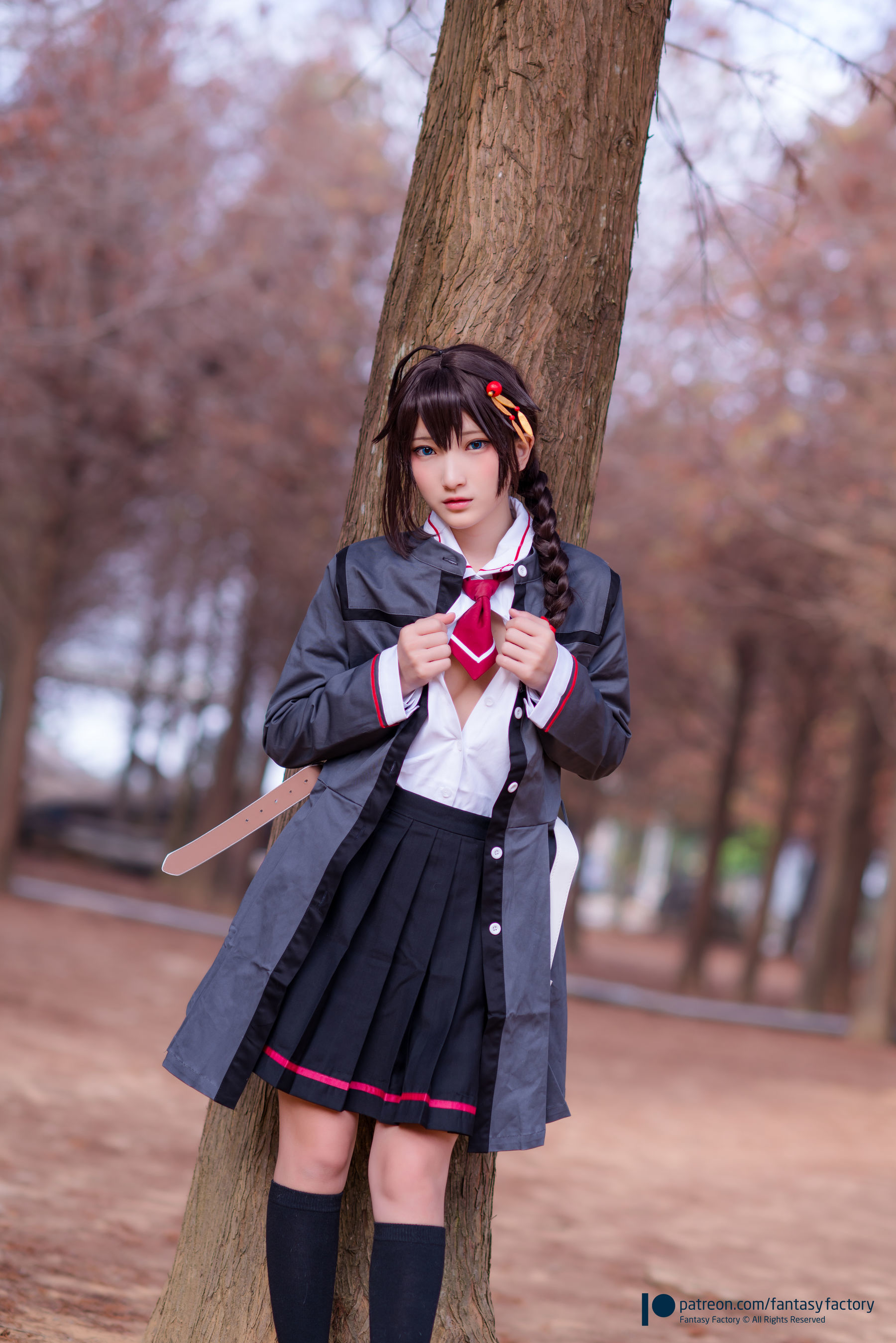 [Fantasy Factory] 小丁Cosplay - 和服 猫女女仆