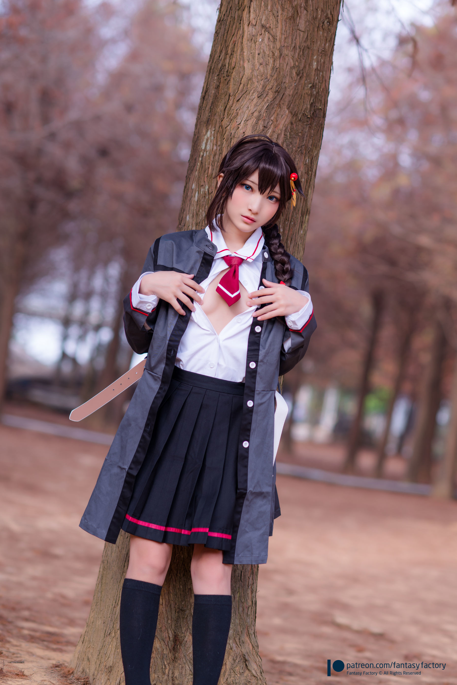 [Fantasy Factory] 小丁Cosplay - 和服 猫女女仆