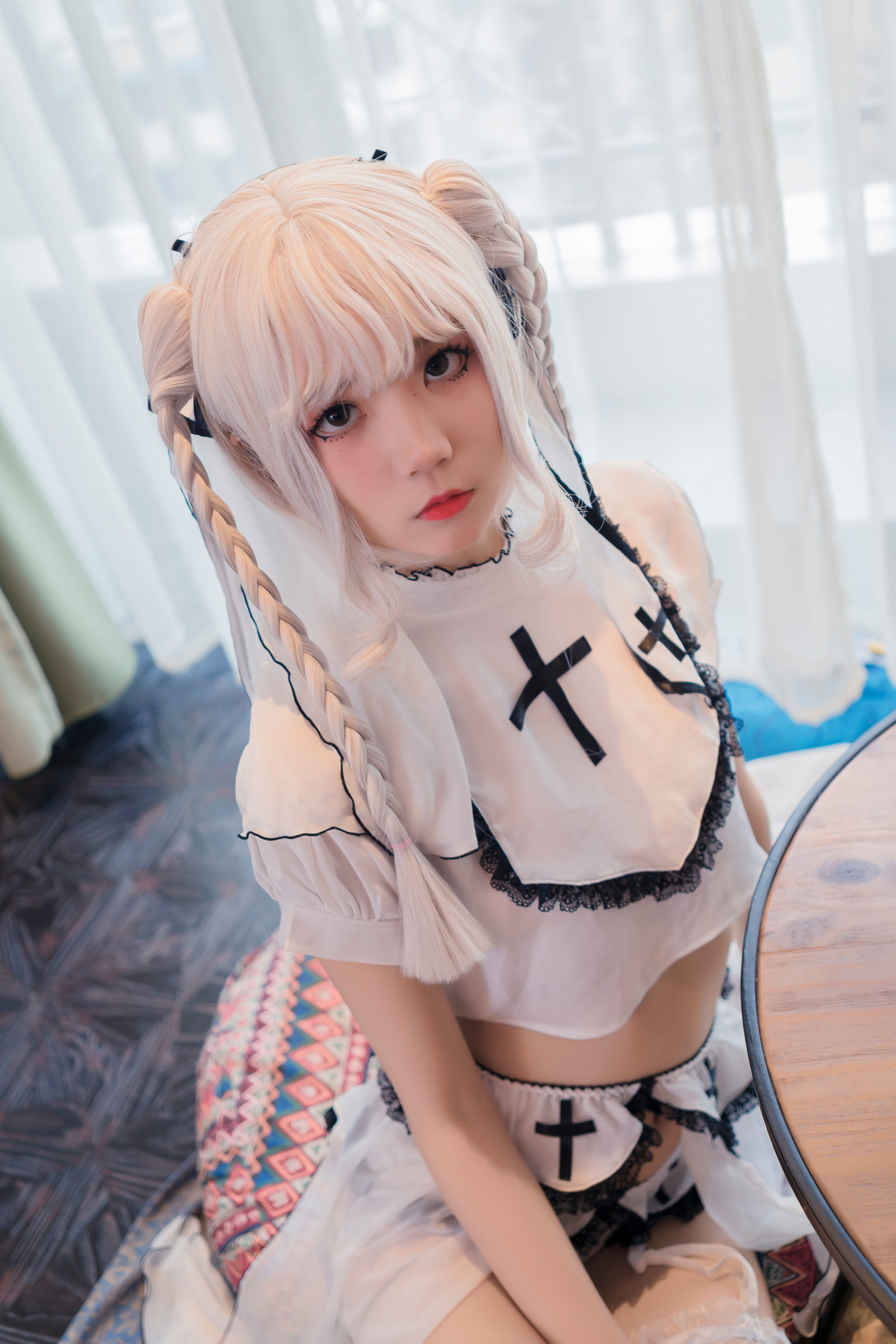[萝莉COS] 清纯少女五更百鬼 - 黑白