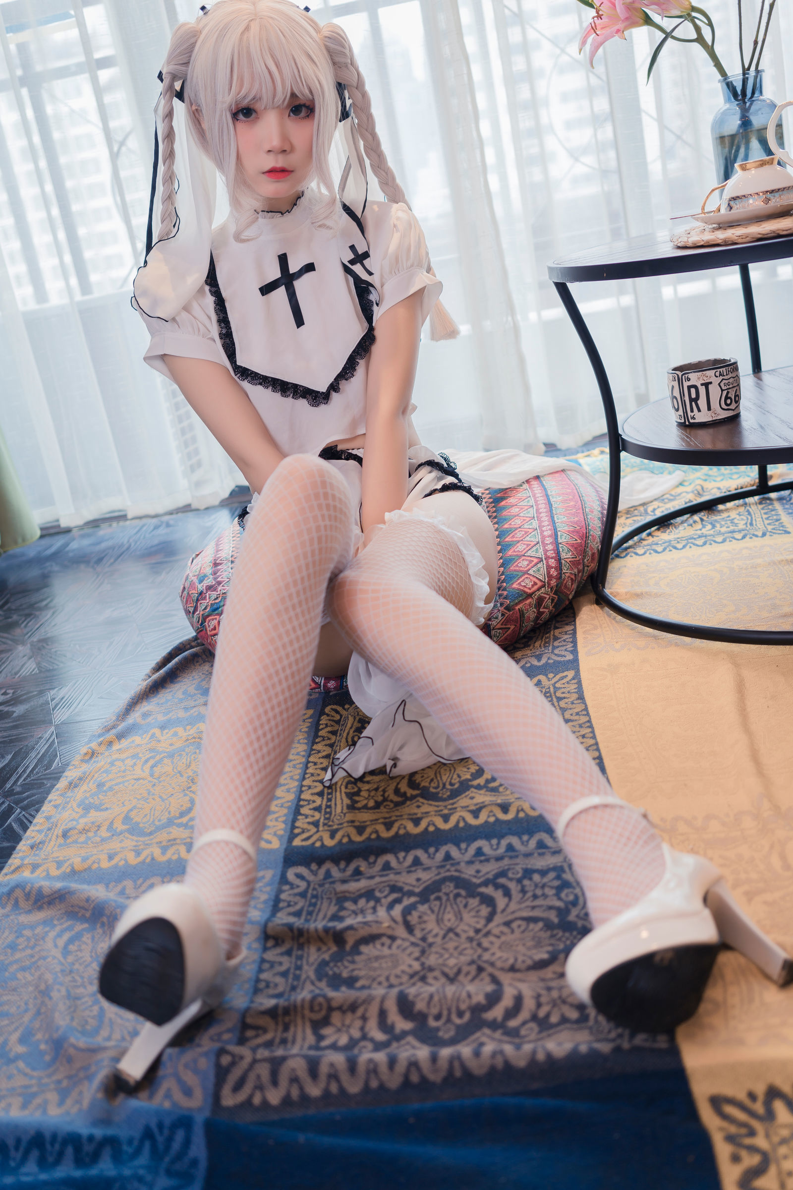 [萝莉COS] 清纯少女五更百鬼 - 黑白