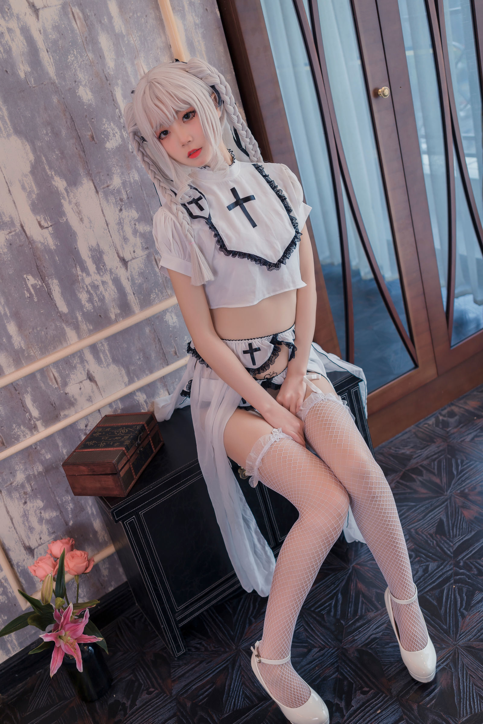 [萝莉COS] 清纯少女五更百鬼 - 黑白
