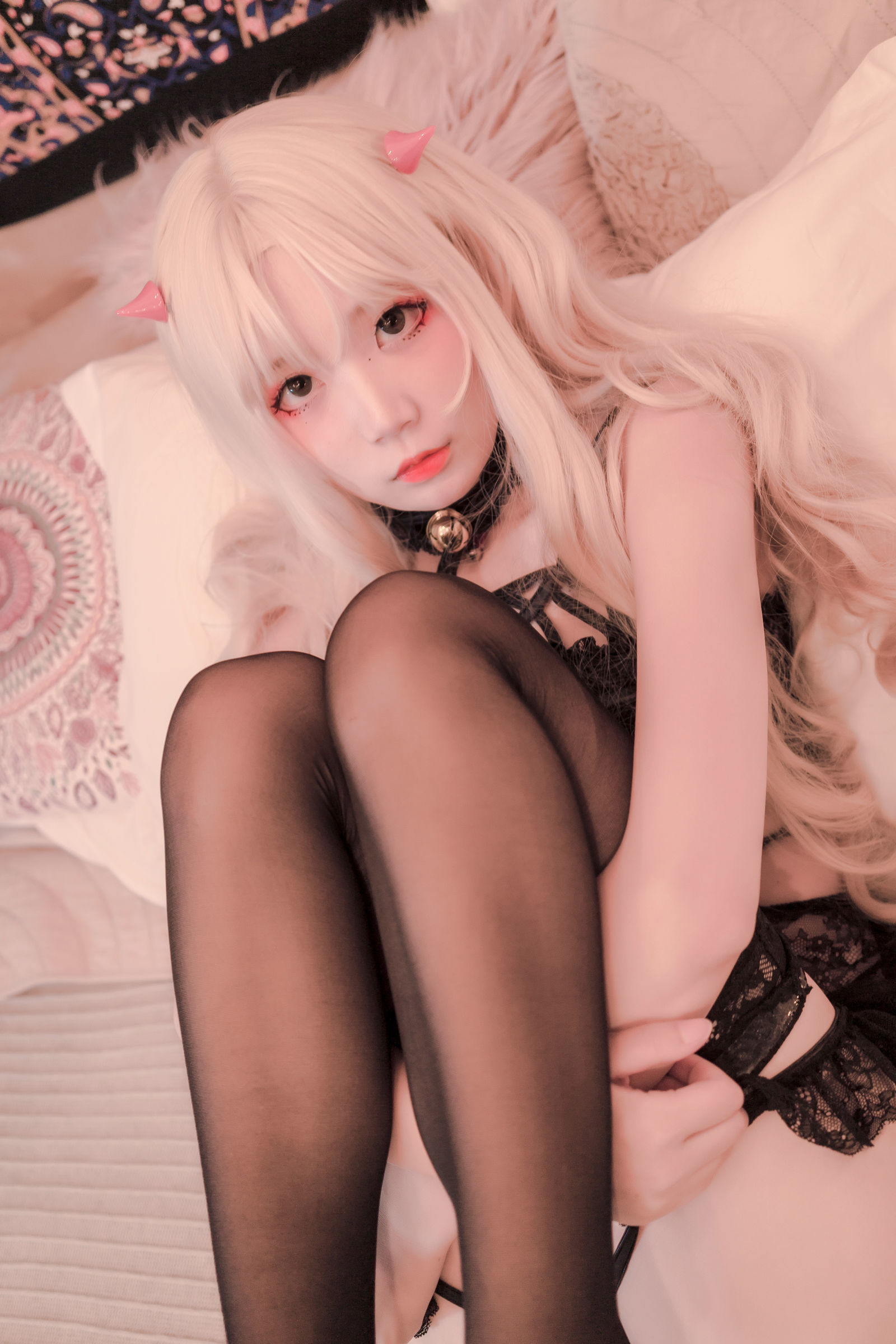 [萝莉COS] 清纯少女五更百鬼 - 黑白