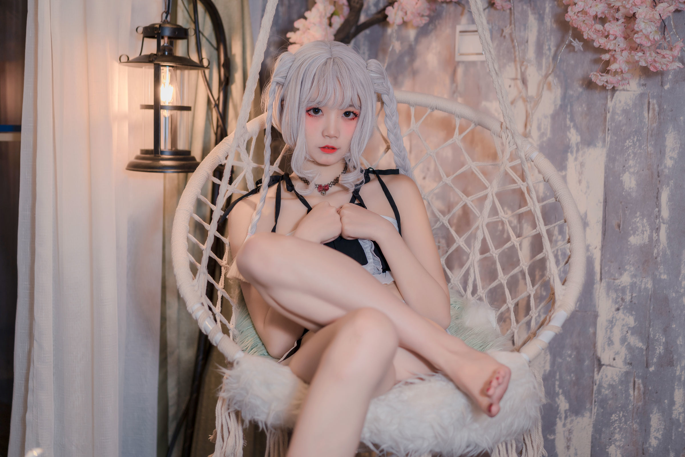[萝莉COS] 清纯少女五更百鬼 - 黑白