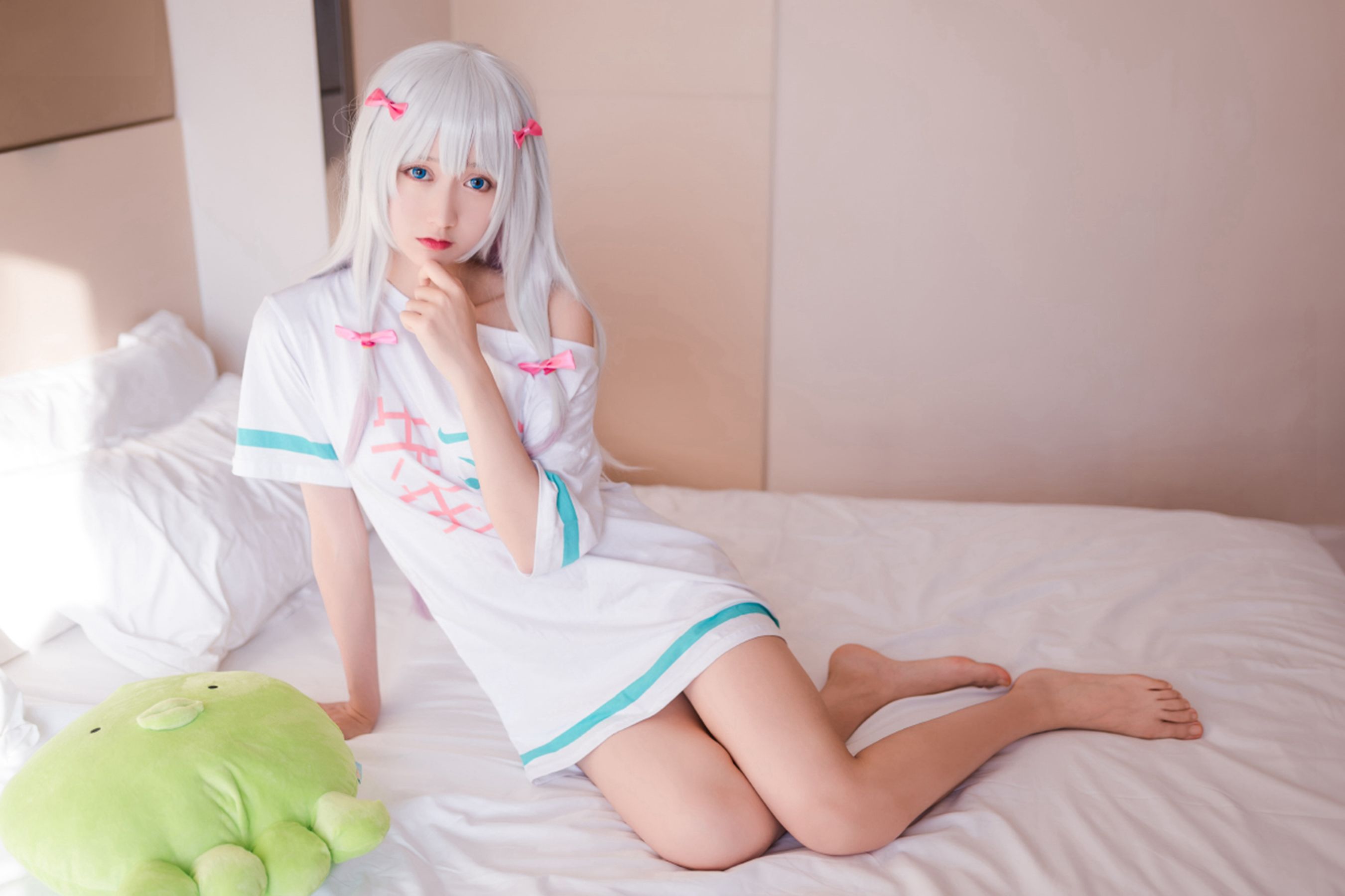 [萝莉COS] 木绵绵OwO - 白发魔女