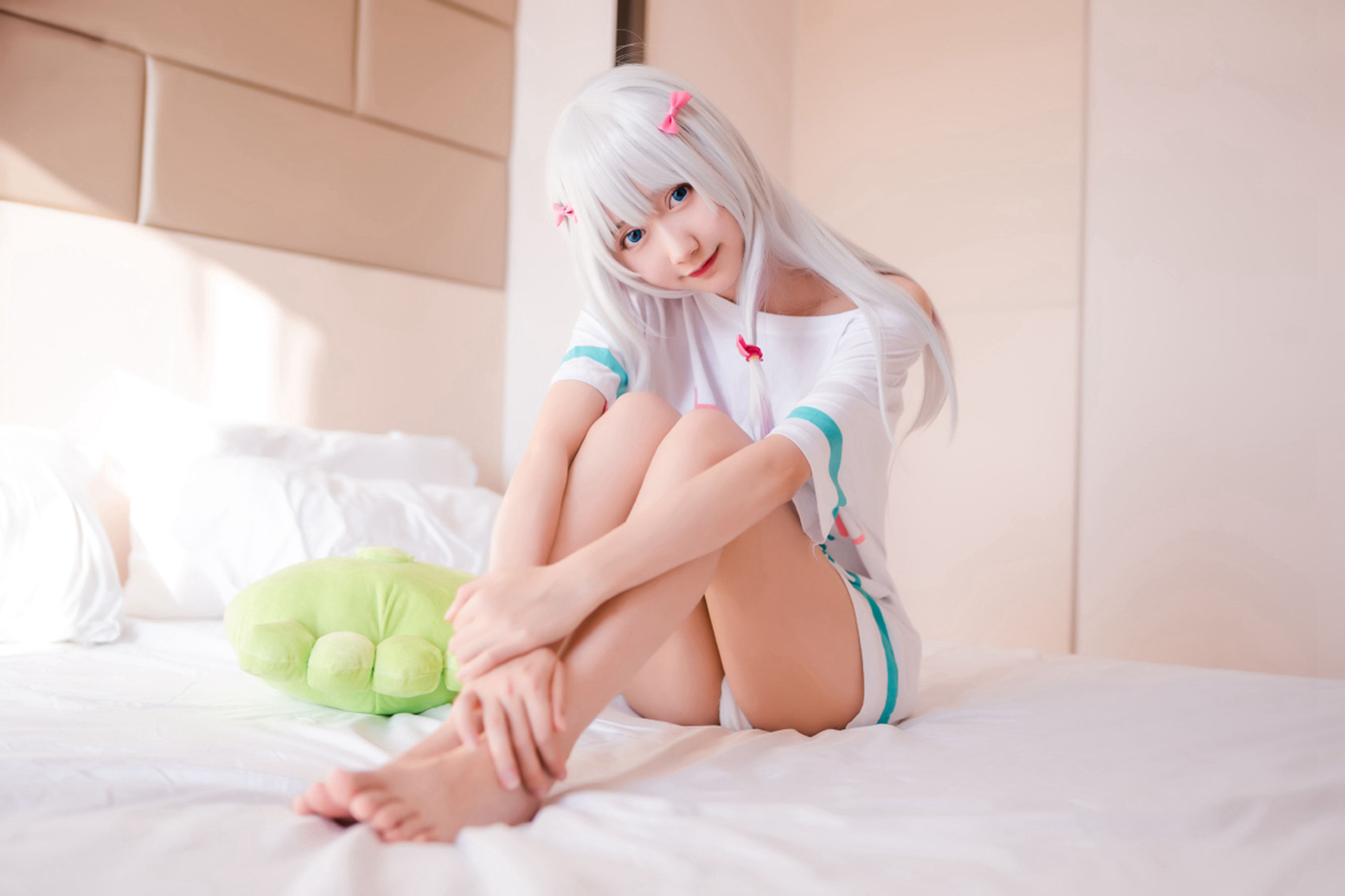 [萝莉COS] 木绵绵OwO - 白发魔女