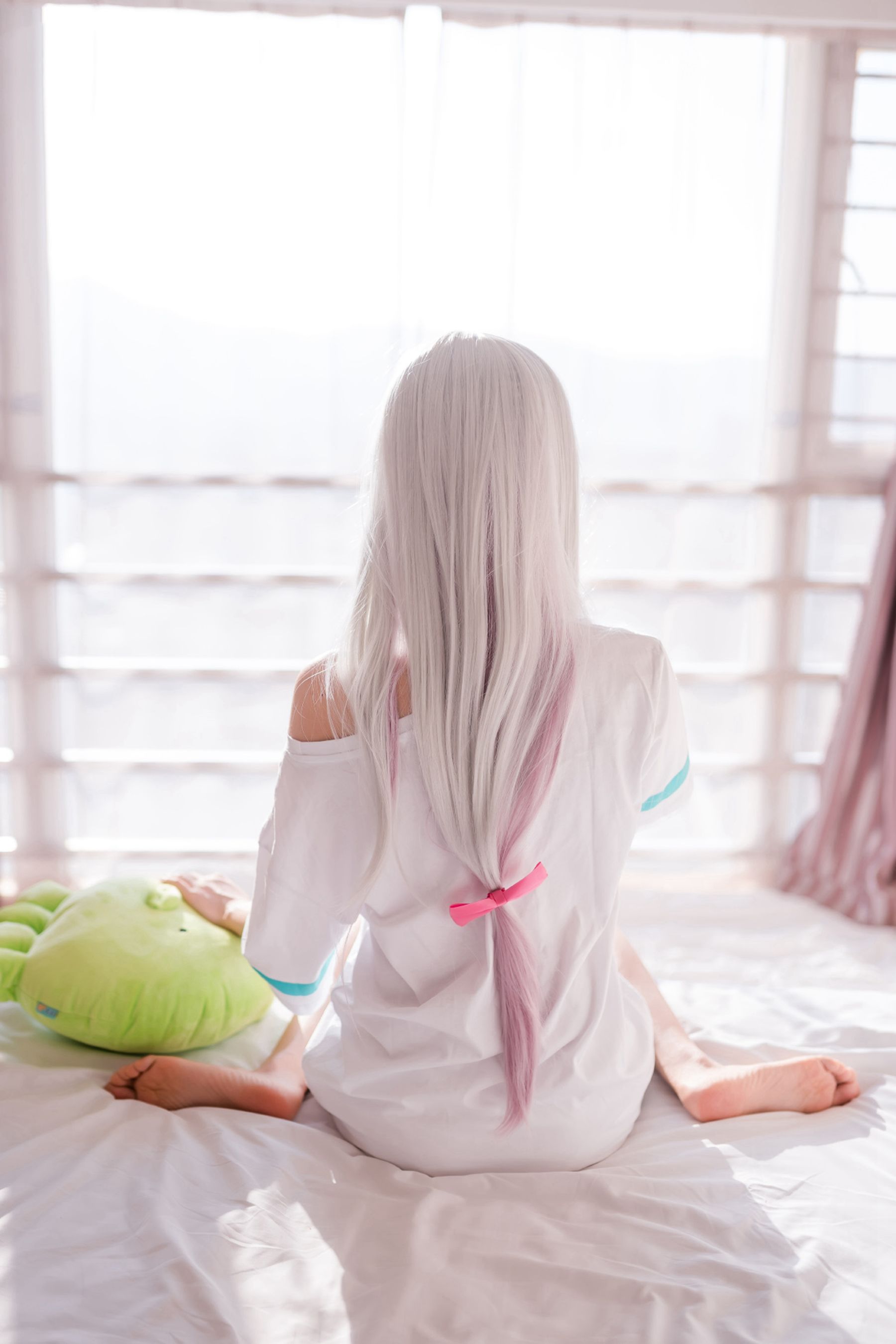 [萝莉COS] 木绵绵OwO - 白发魔女