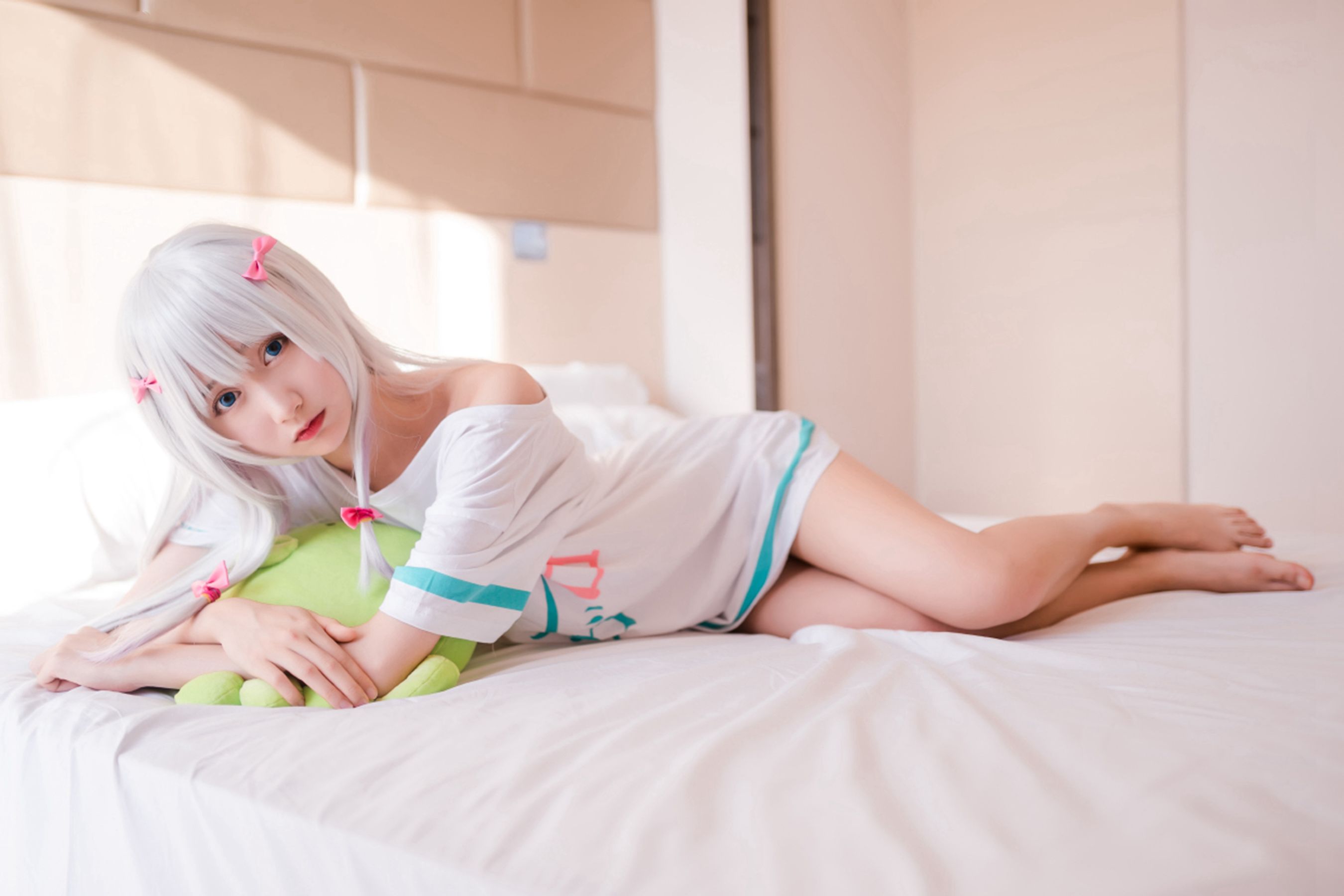 [萝莉COS] 木绵绵OwO - 白发魔女