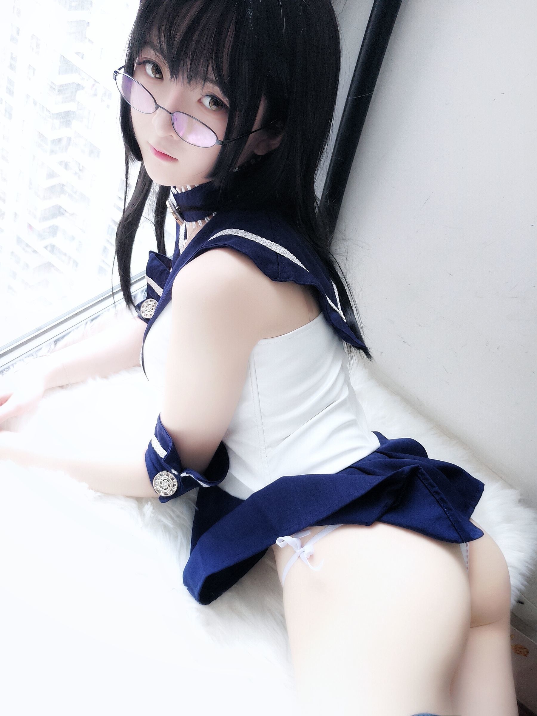 [萝莉COS] 一小央泽 - 武士刀与水手服