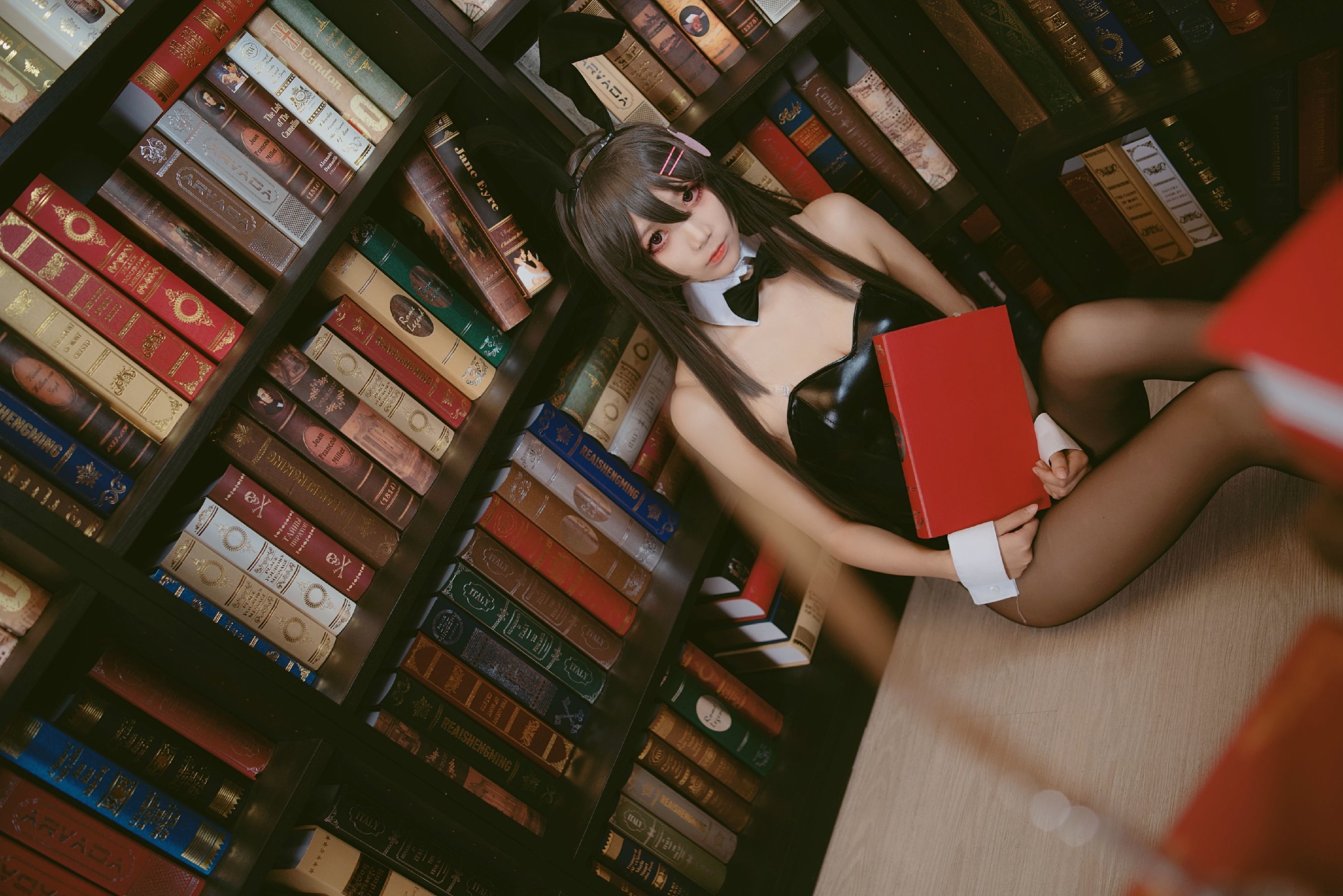 [萝莉COS] 清纯少女五更百鬼 - 樱岛麻衣兔女郎