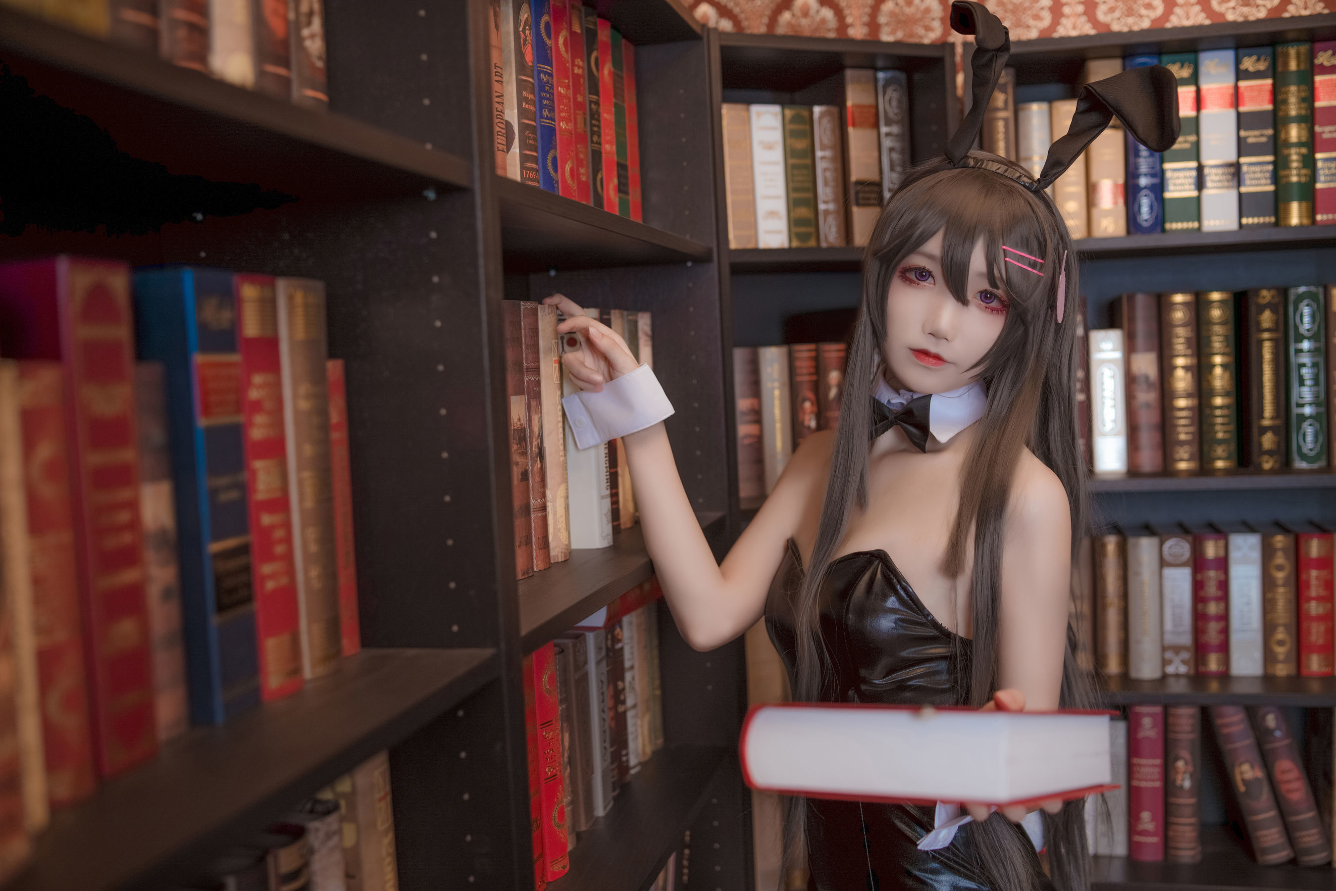 [萝莉COS] 清纯少女五更百鬼 - 樱岛麻衣兔女郎