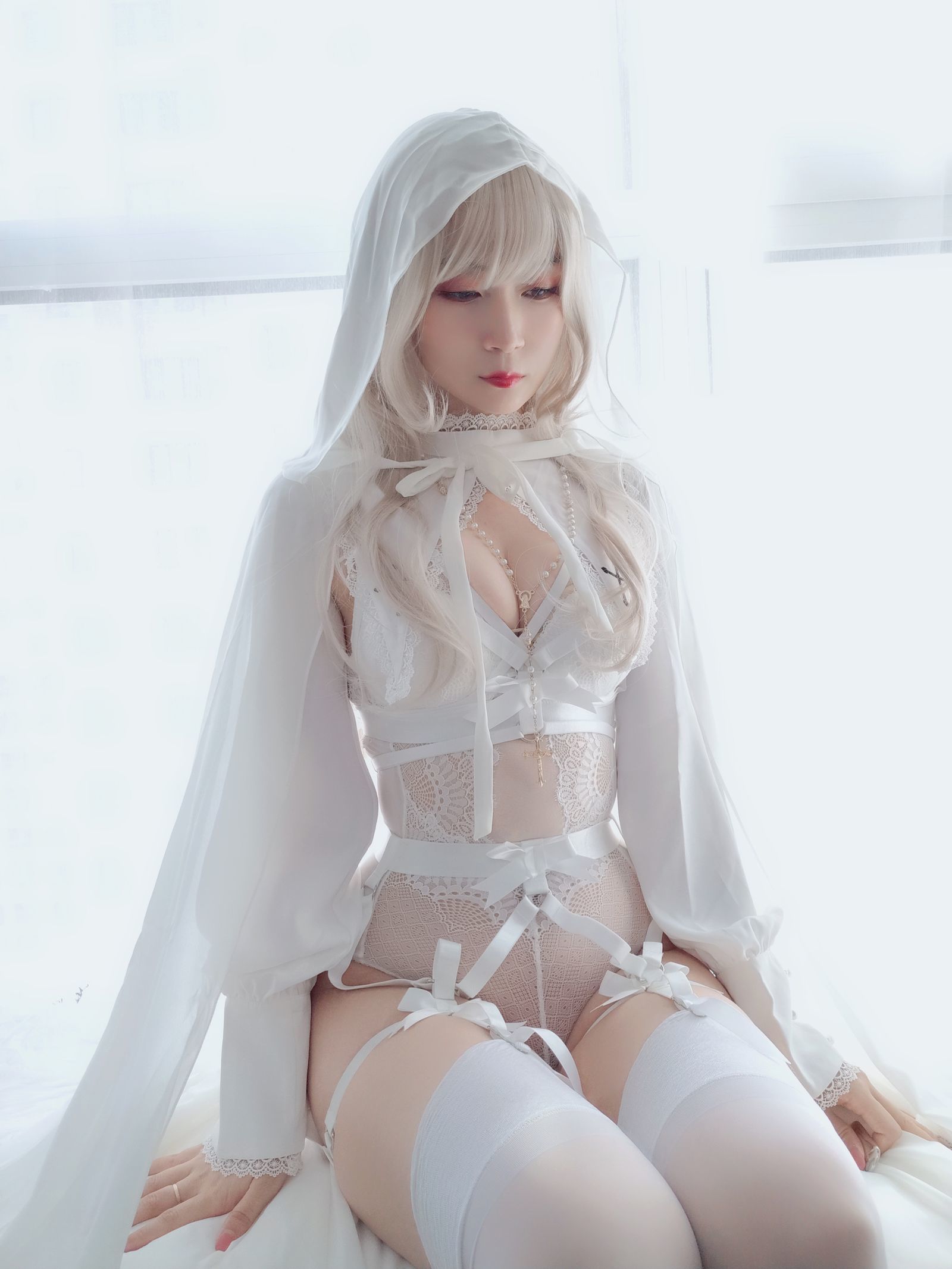 [萝莉COS] 白银 - 纯白圣女