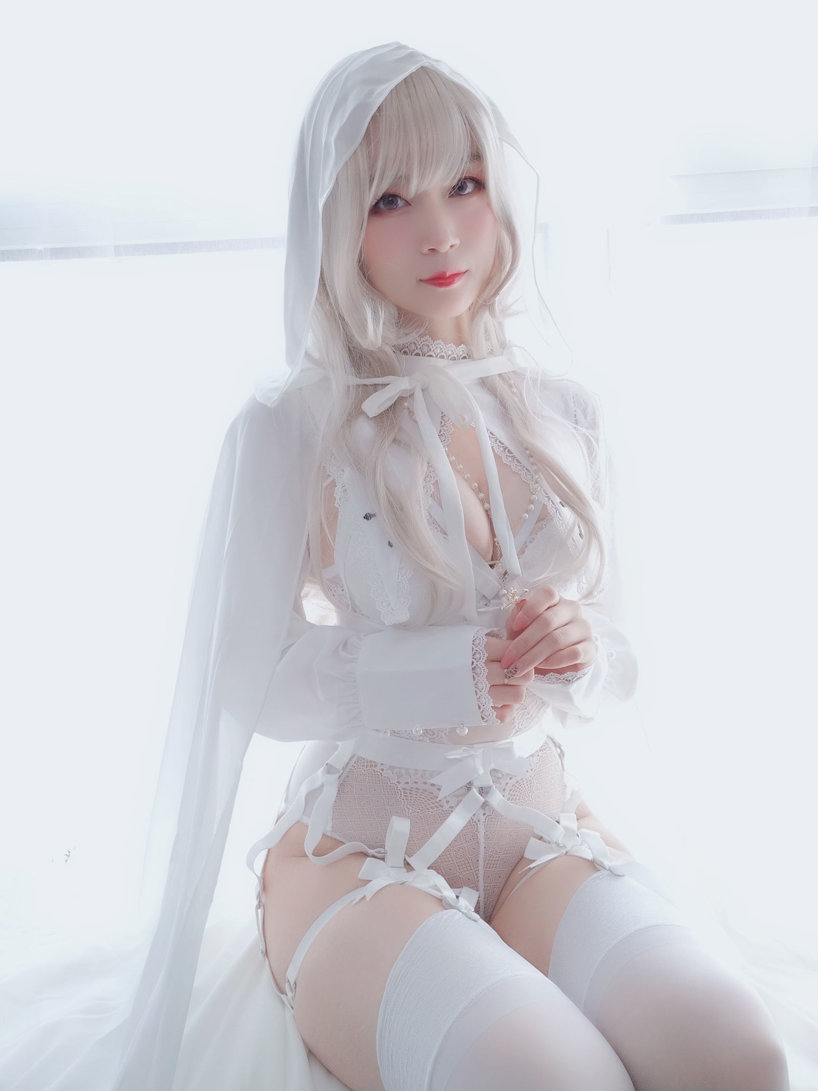 [萝莉COS] 白银 - 纯白圣女
