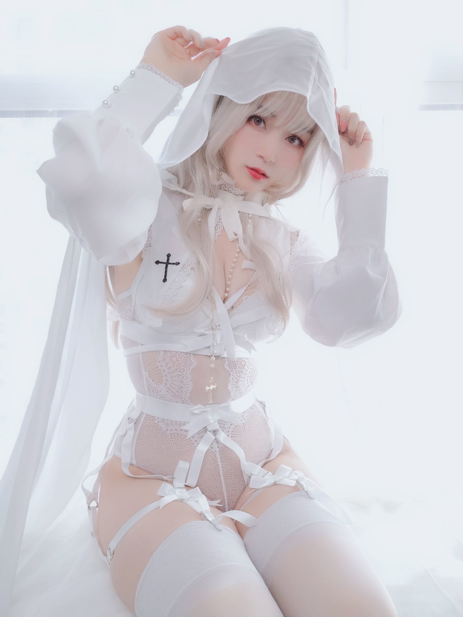 [萝莉COS] 白银 - 纯白圣女