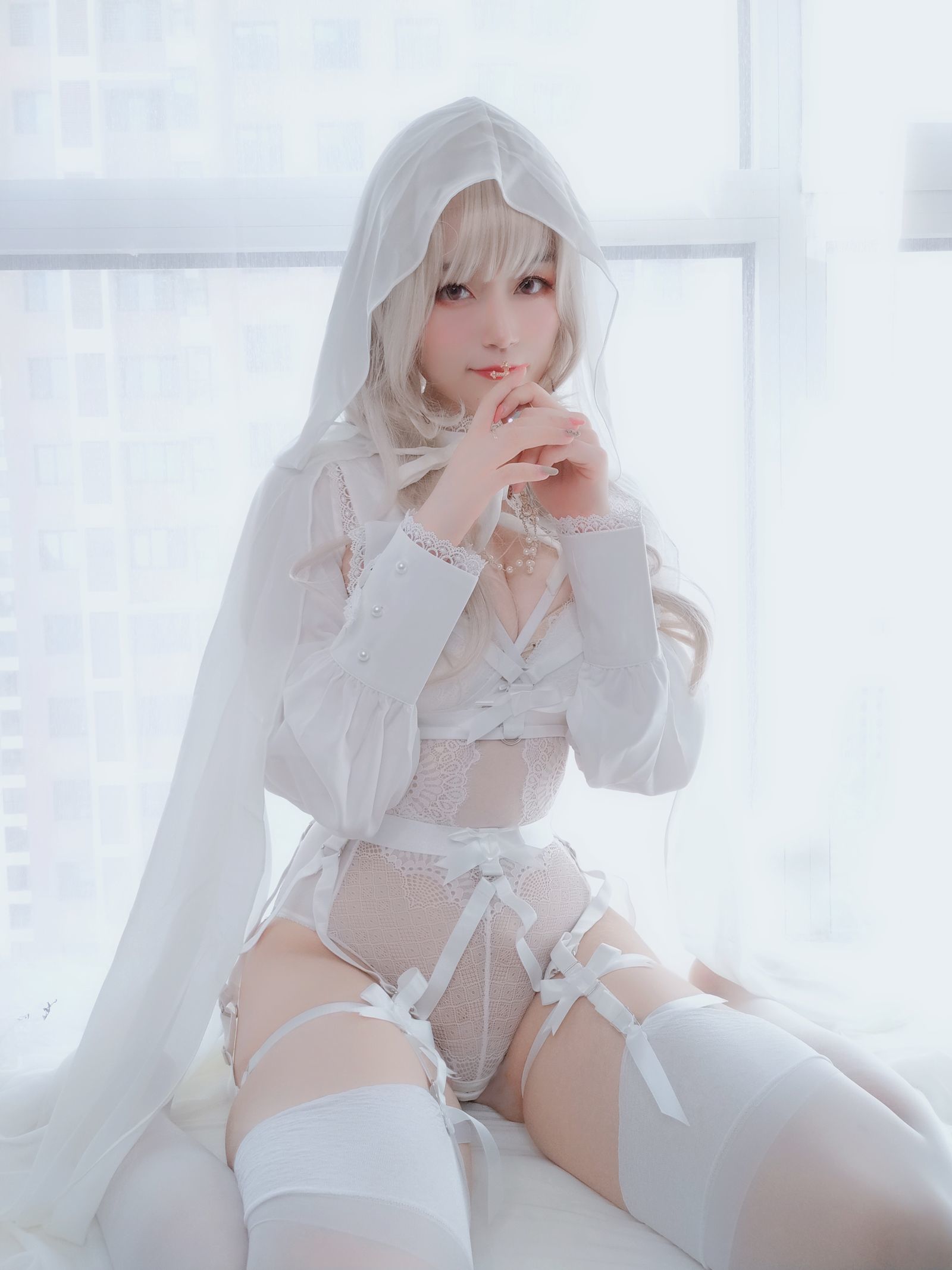 [萝莉COS] 白银 - 纯白圣女