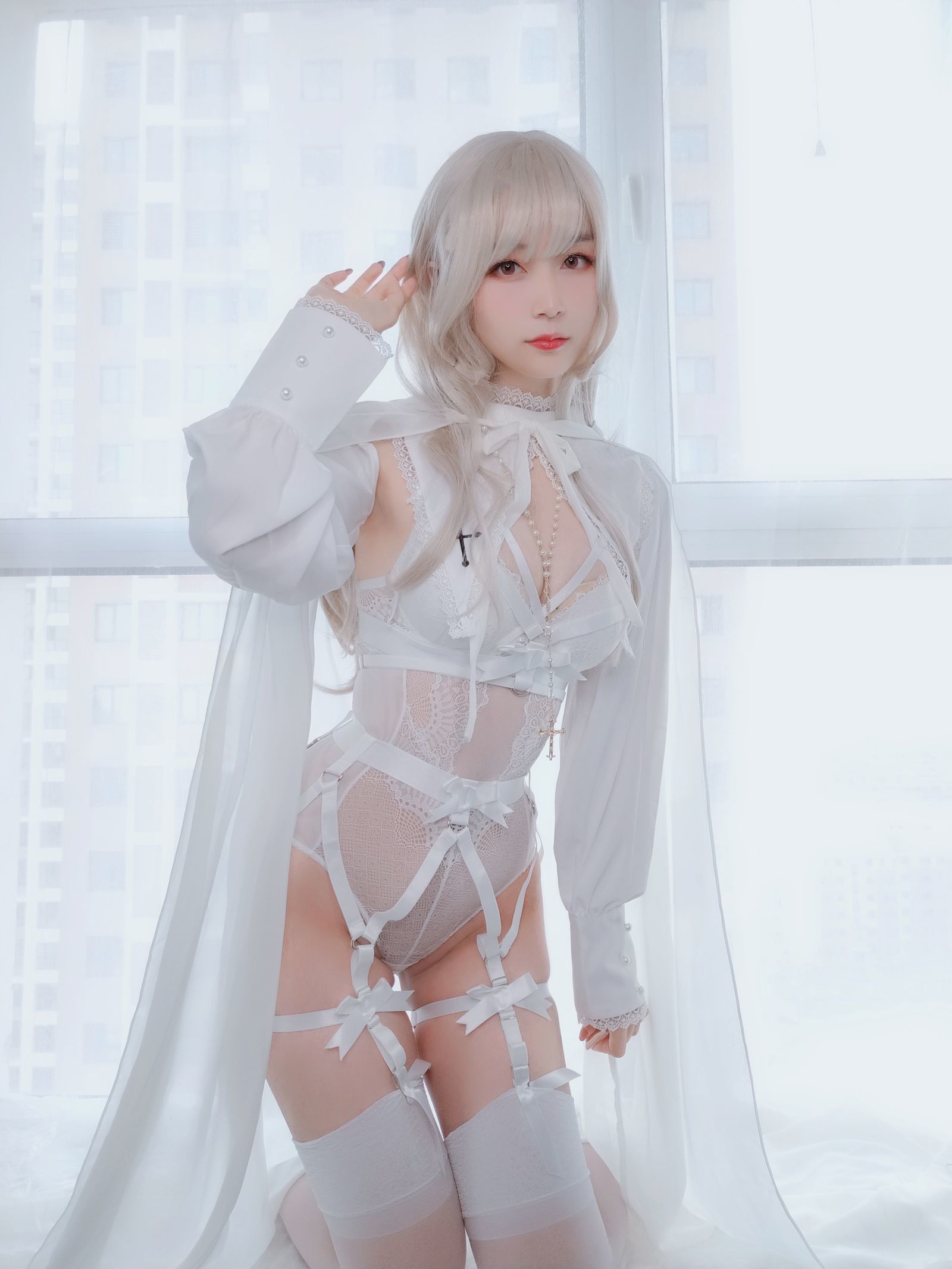[萝莉COS] 白银 - 纯白圣女