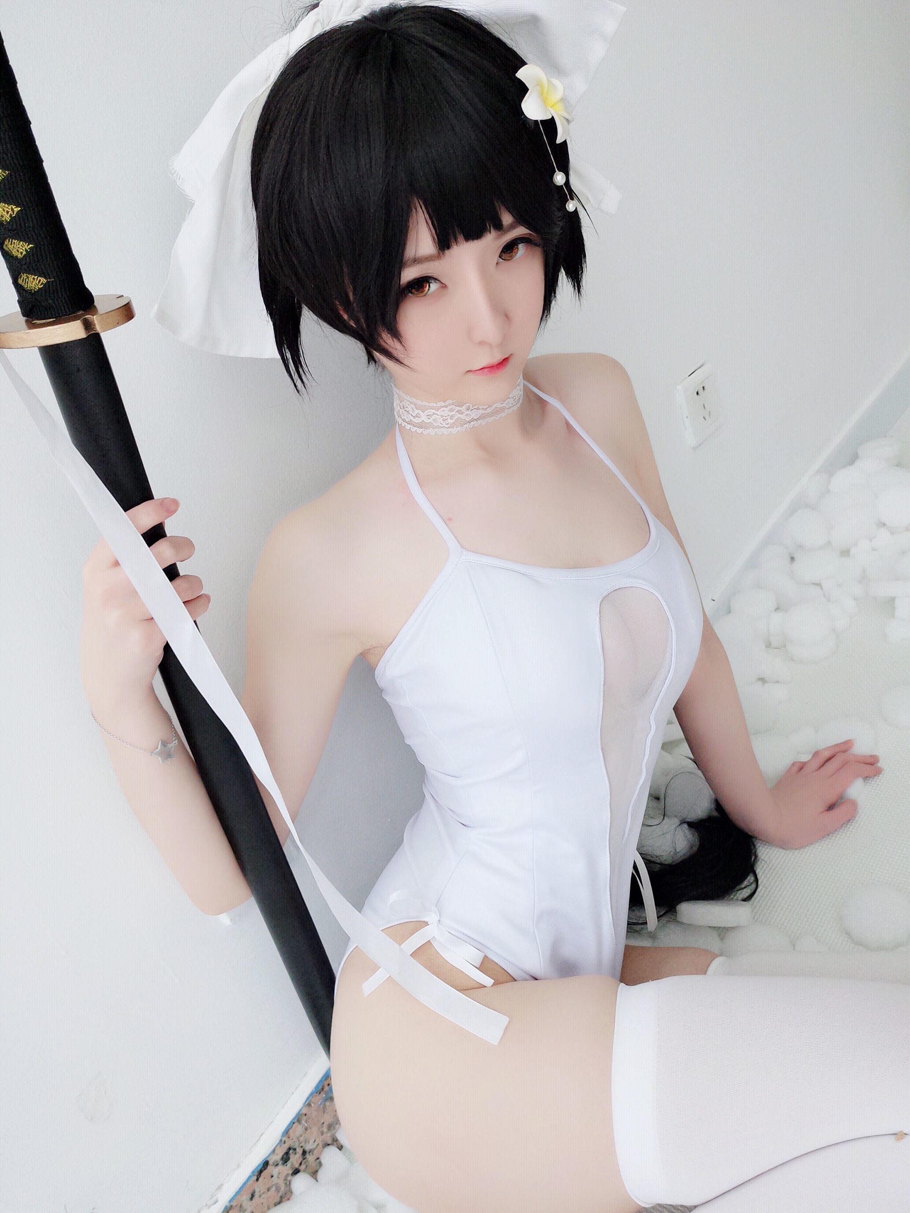 [萝莉COS] 一小央泽 - 高雄?泳装