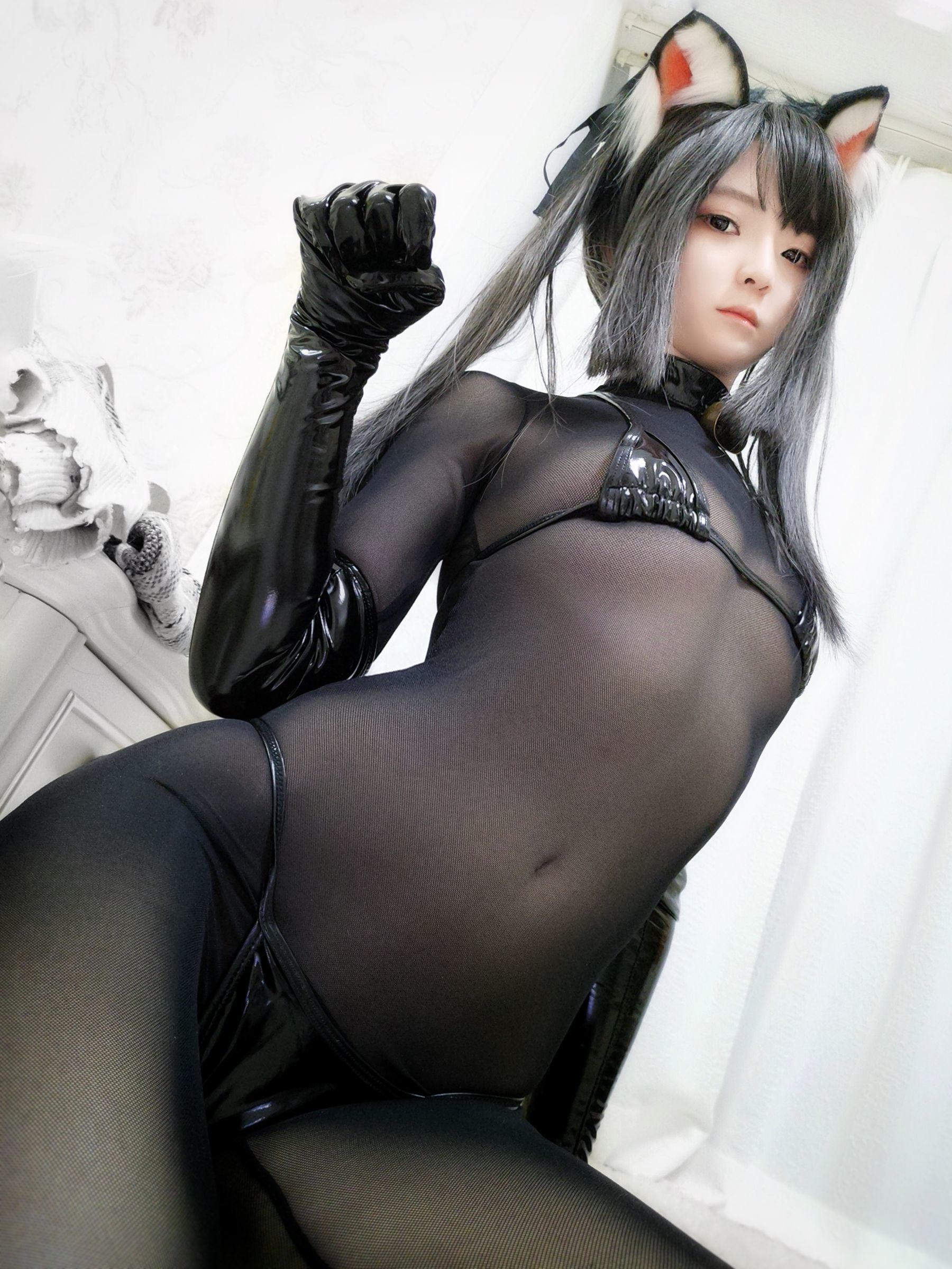 [萝莉COS] 一小央泽 - 黑猫巧克力派