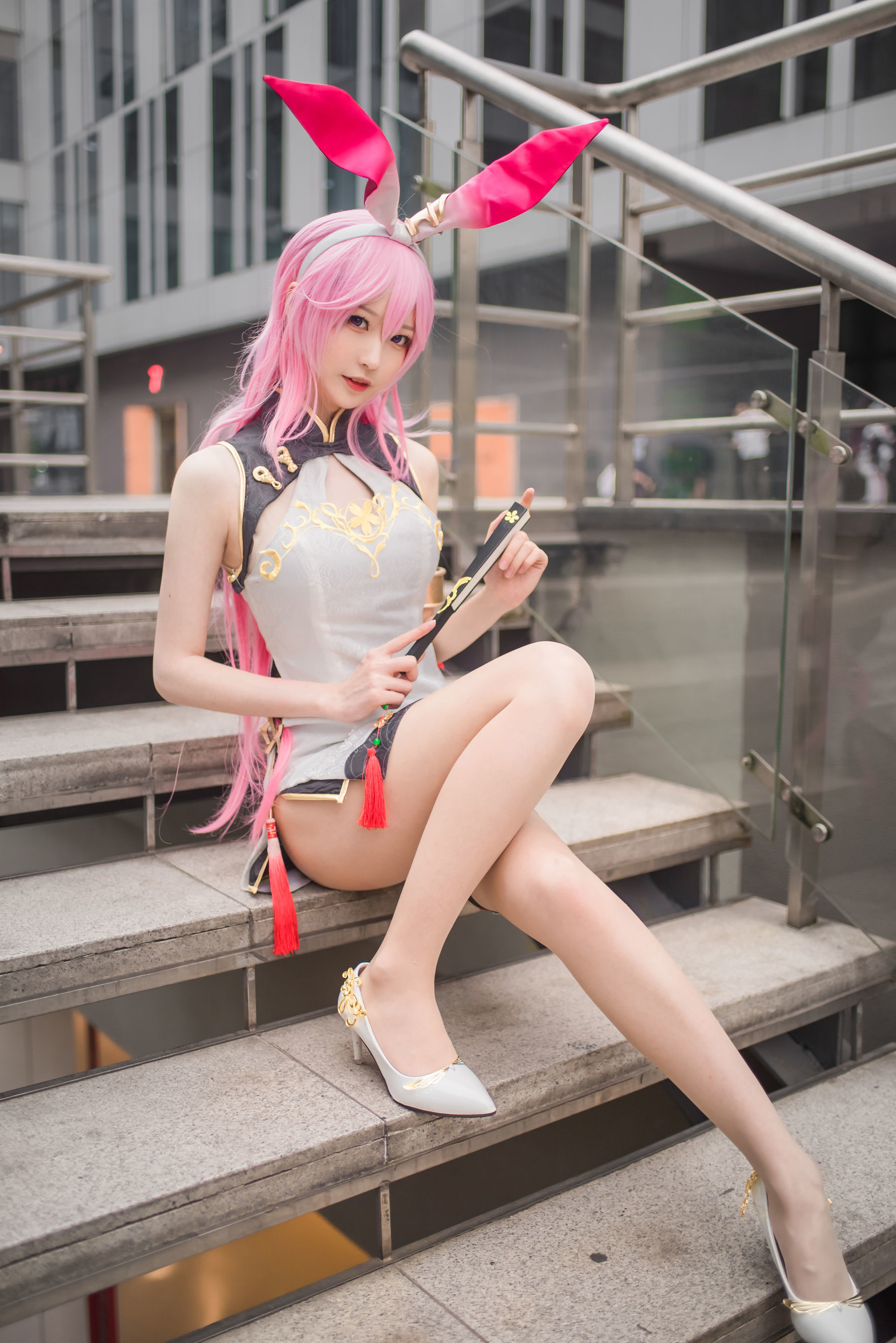[萝莉COS] 南宫 - 粉红兔女郎