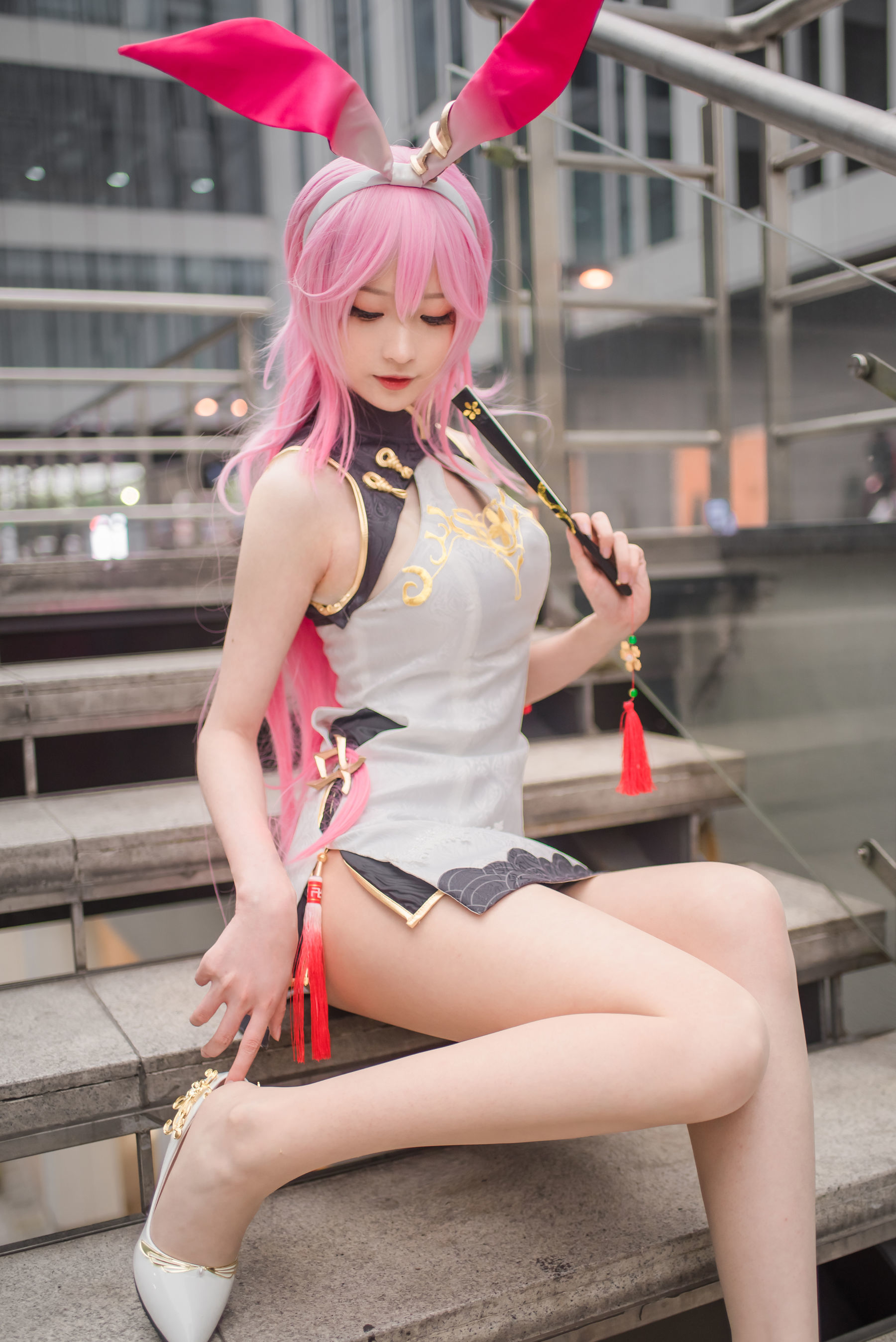 [萝莉COS] 南宫 - 粉红兔女郎