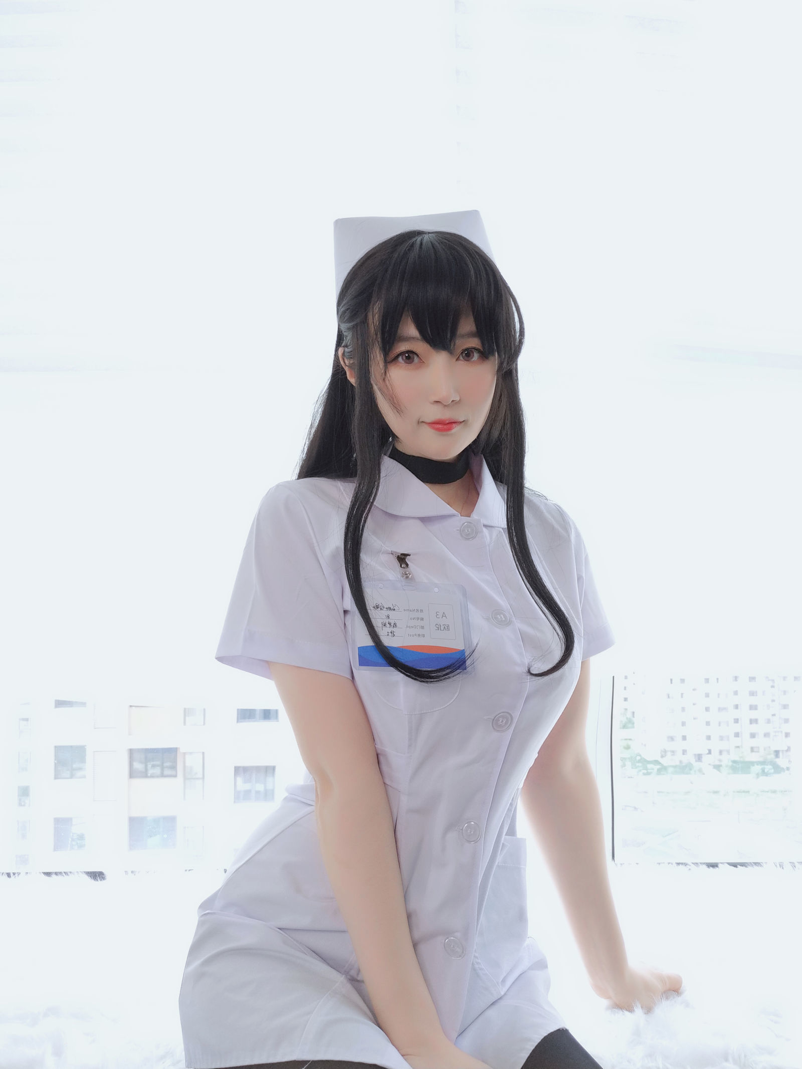 [萝莉COS] 白银 - 长发小护士