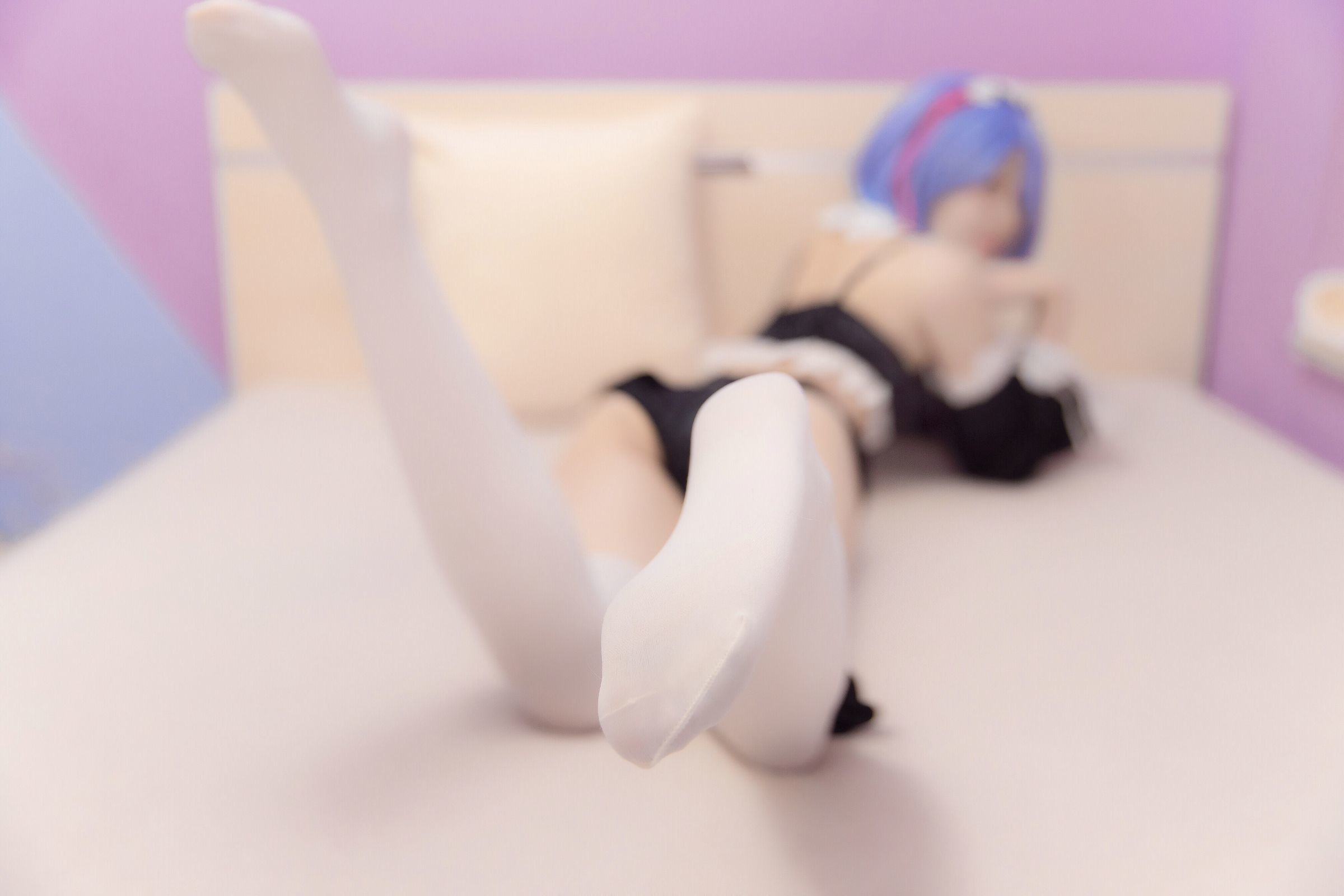 [萝莉COS] 南桃Momoko - 蕾姆内衣