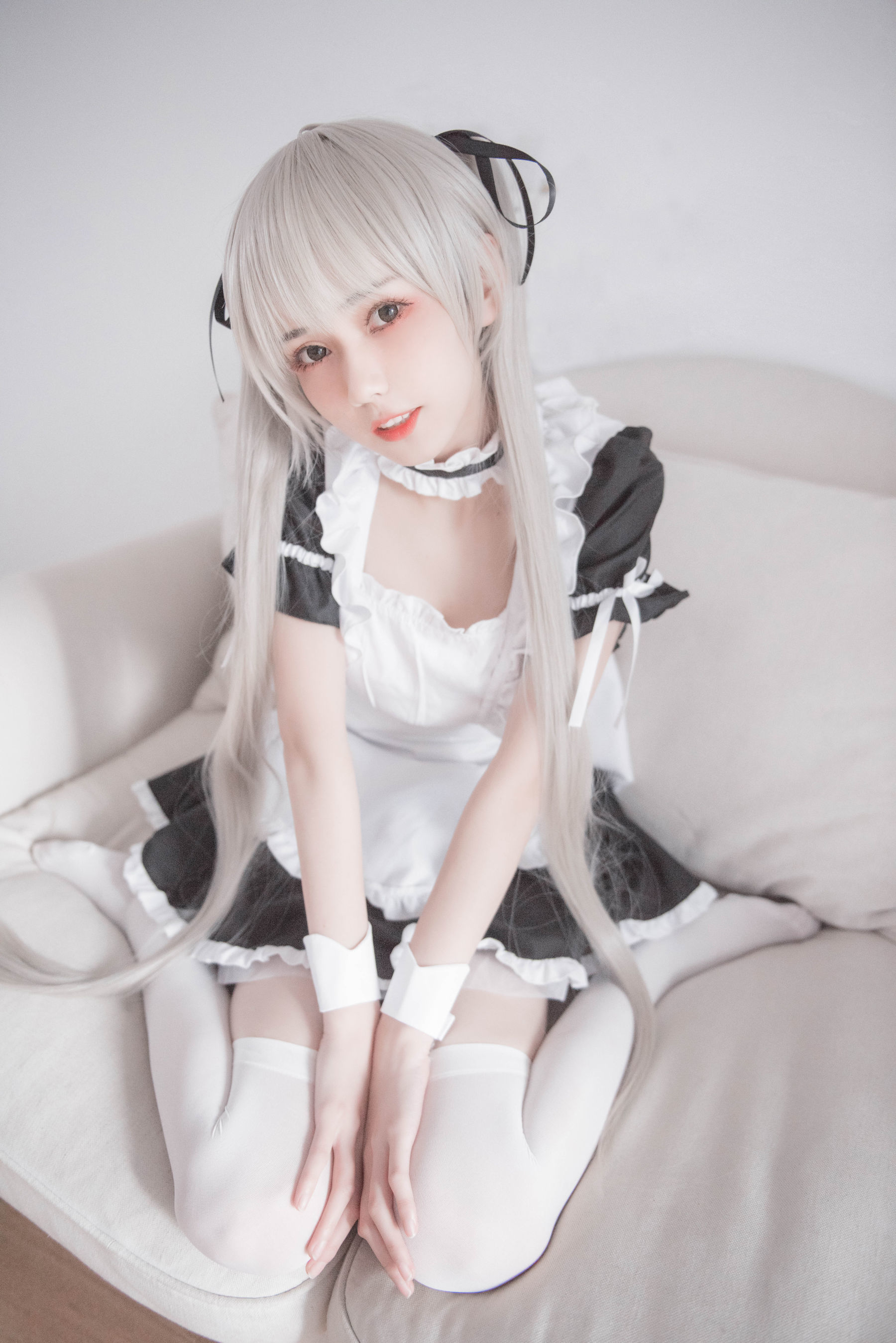 [萝莉COS] 小妖精你的负卿 - 居家私服+穹妹女仆