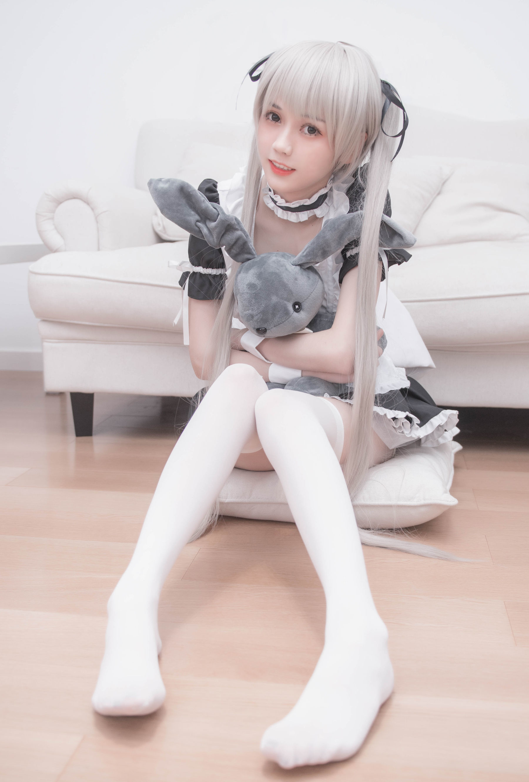 [萝莉COS] 小妖精你的负卿 - 居家私服+穹妹女仆