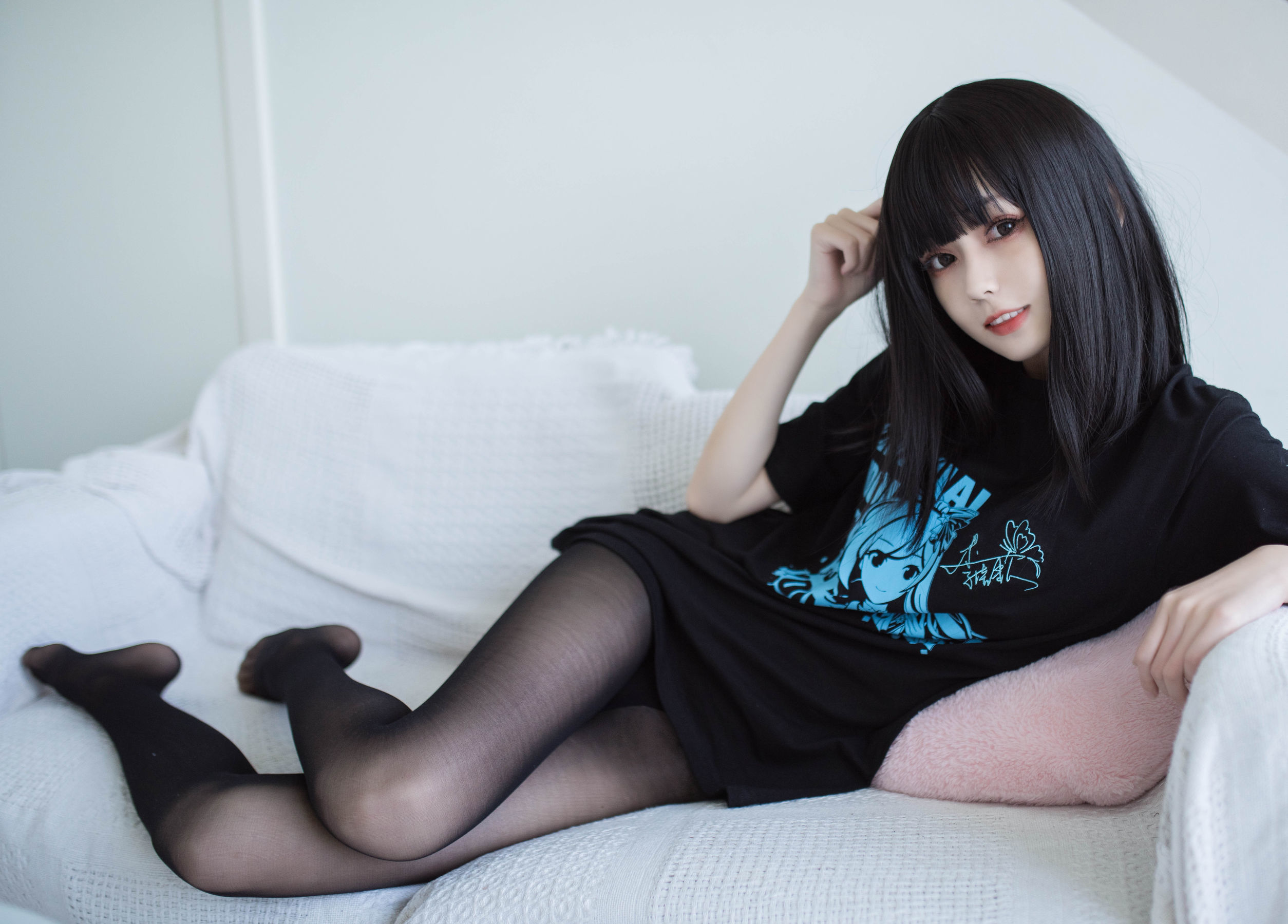 [萝莉COS] 小妖精你的负卿 - 居家私服+穹妹女仆