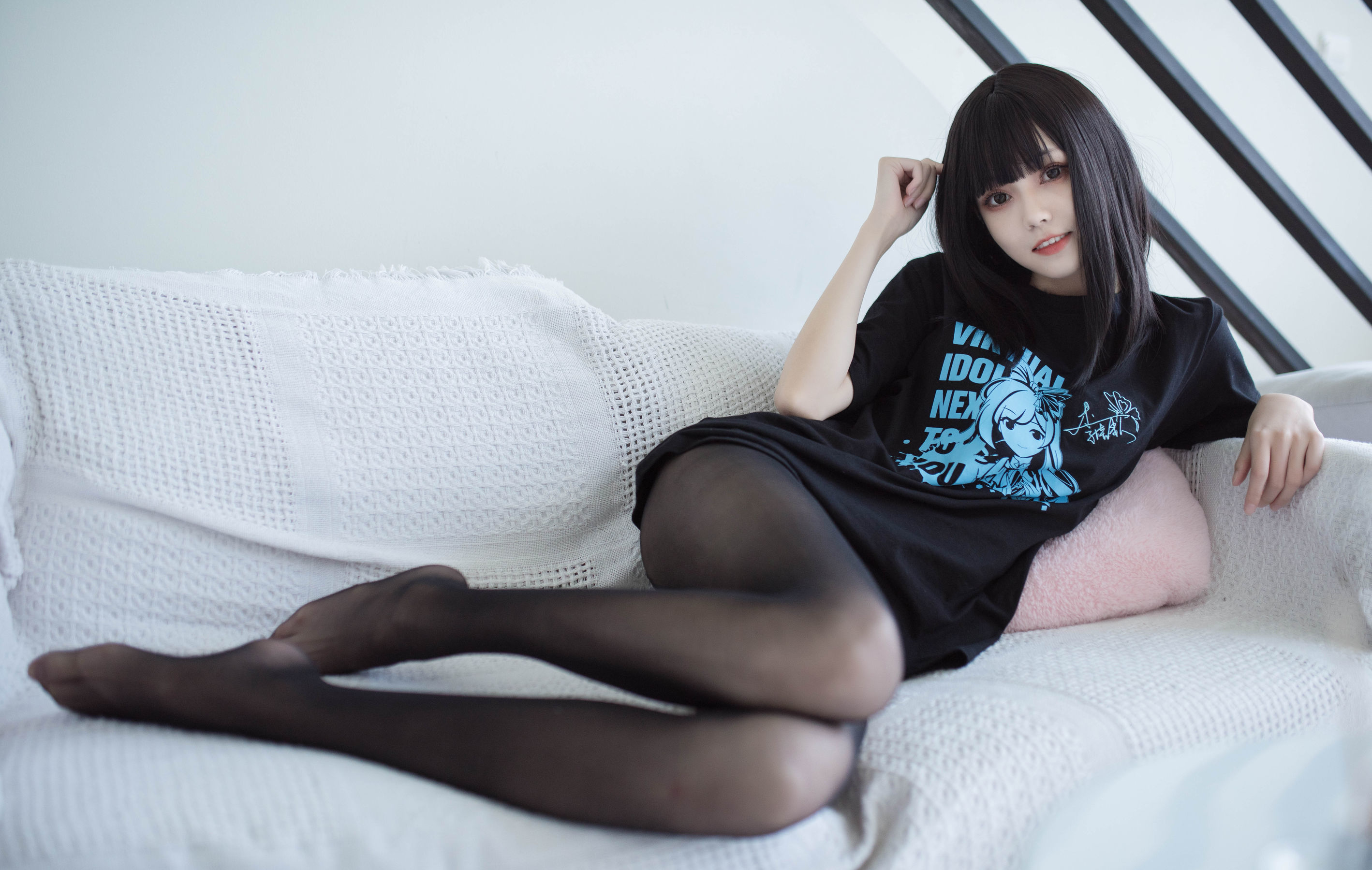 [萝莉COS] 小妖精你的负卿 - 居家私服+穹妹女仆