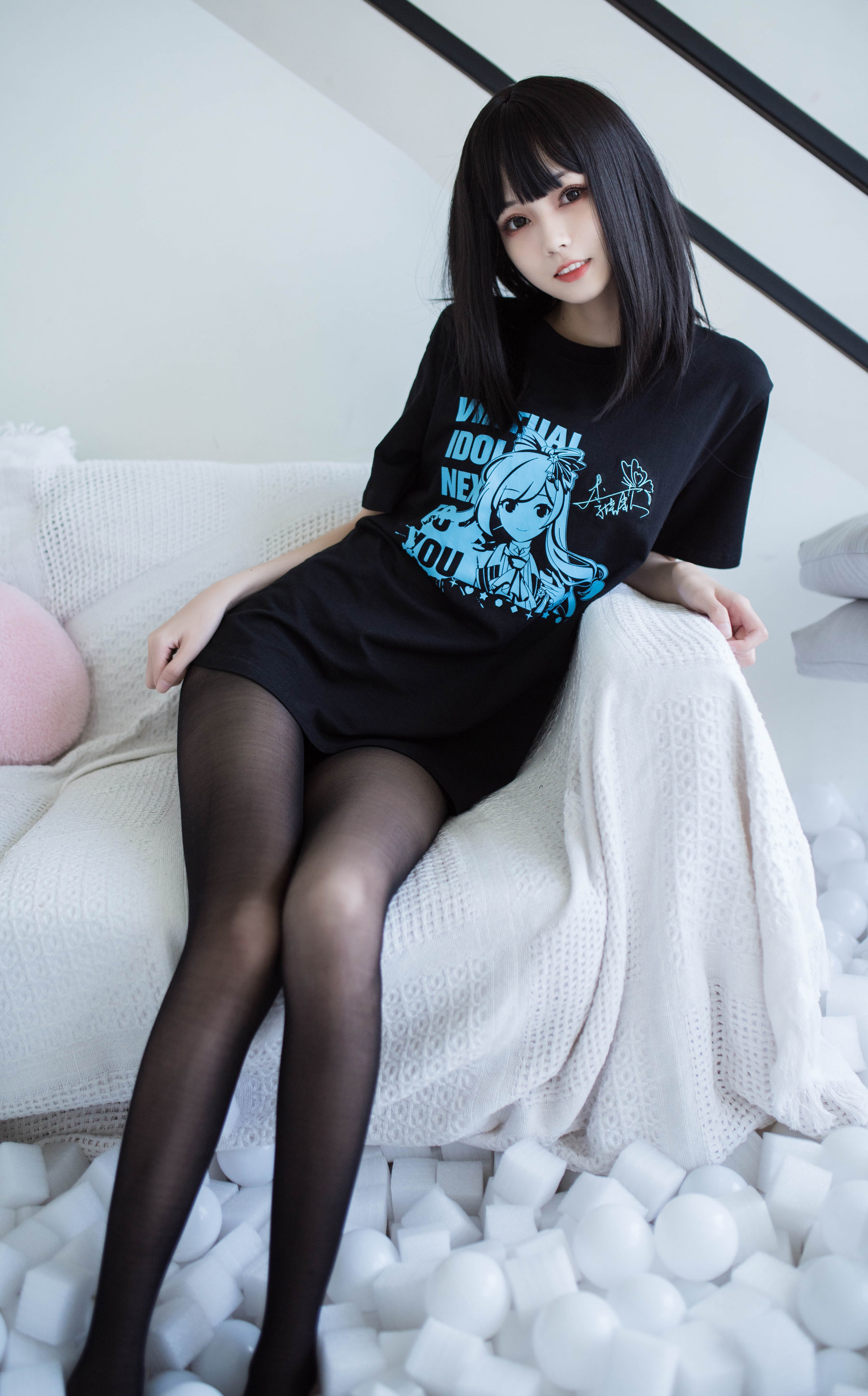 [萝莉COS] 小妖精你的负卿 - 居家私服+穹妹女仆