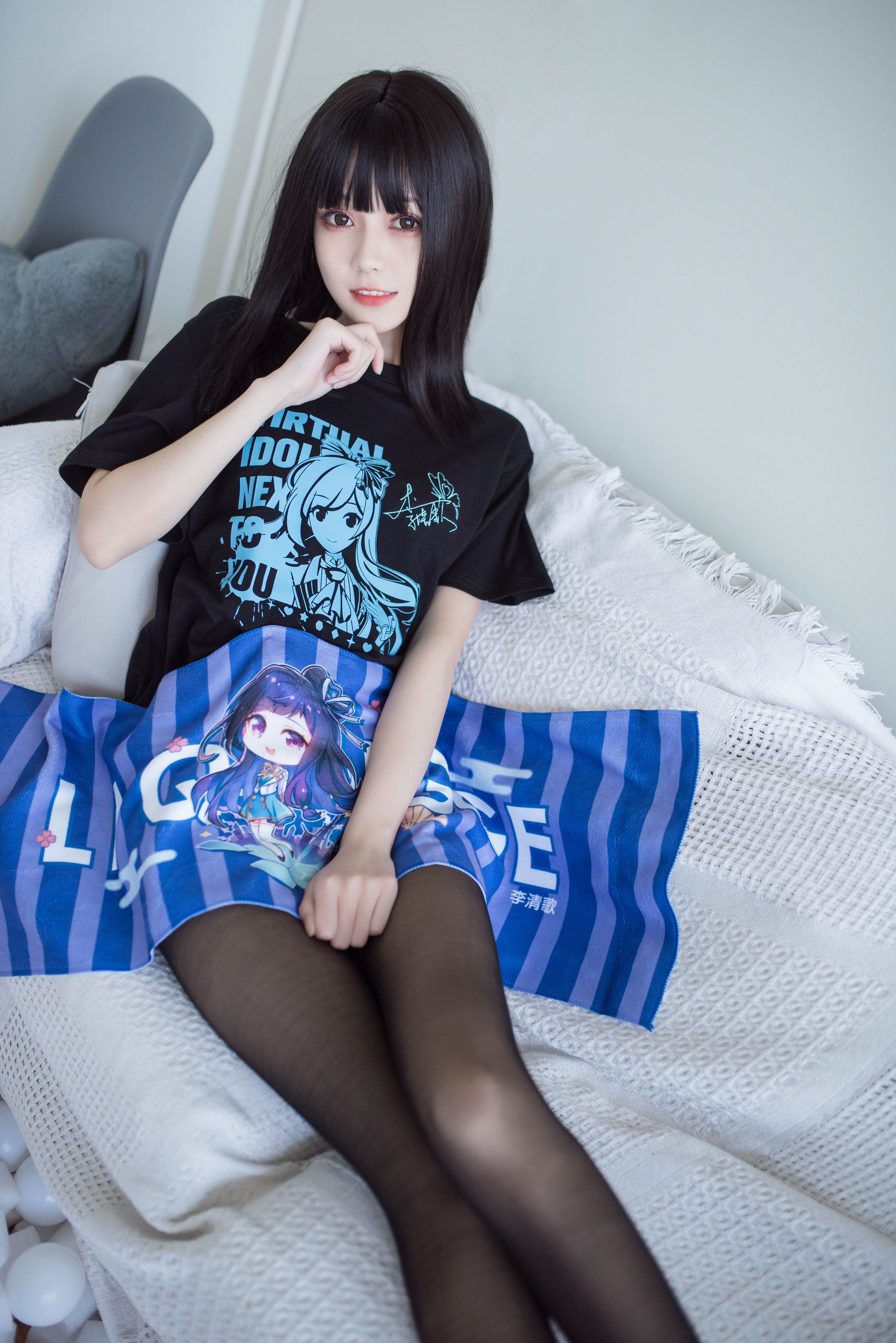 [萝莉COS] 小妖精你的负卿 - 居家私服+穹妹女仆