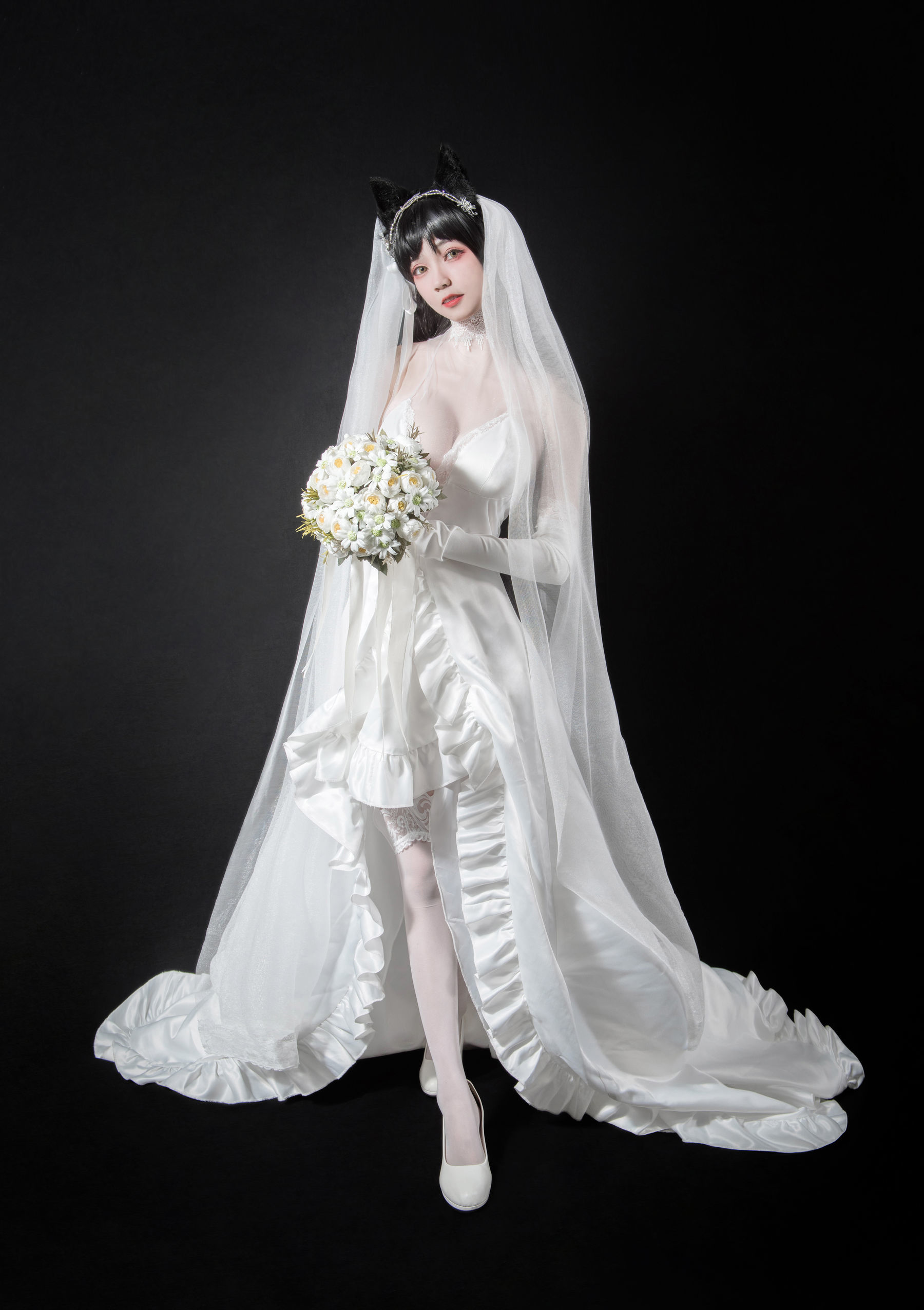 [萝莉COS] 小妖精你的负卿 - 爱宕花嫁
