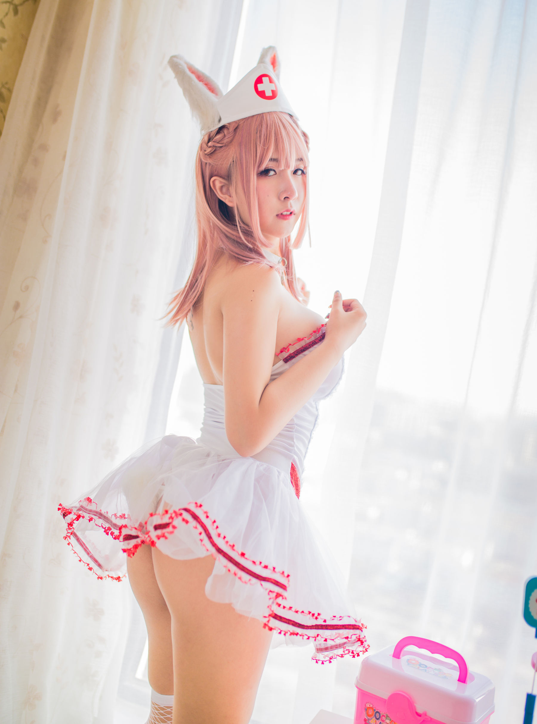 [萝莉COS] 巨乳猫九酱Sakura - 兽の物语