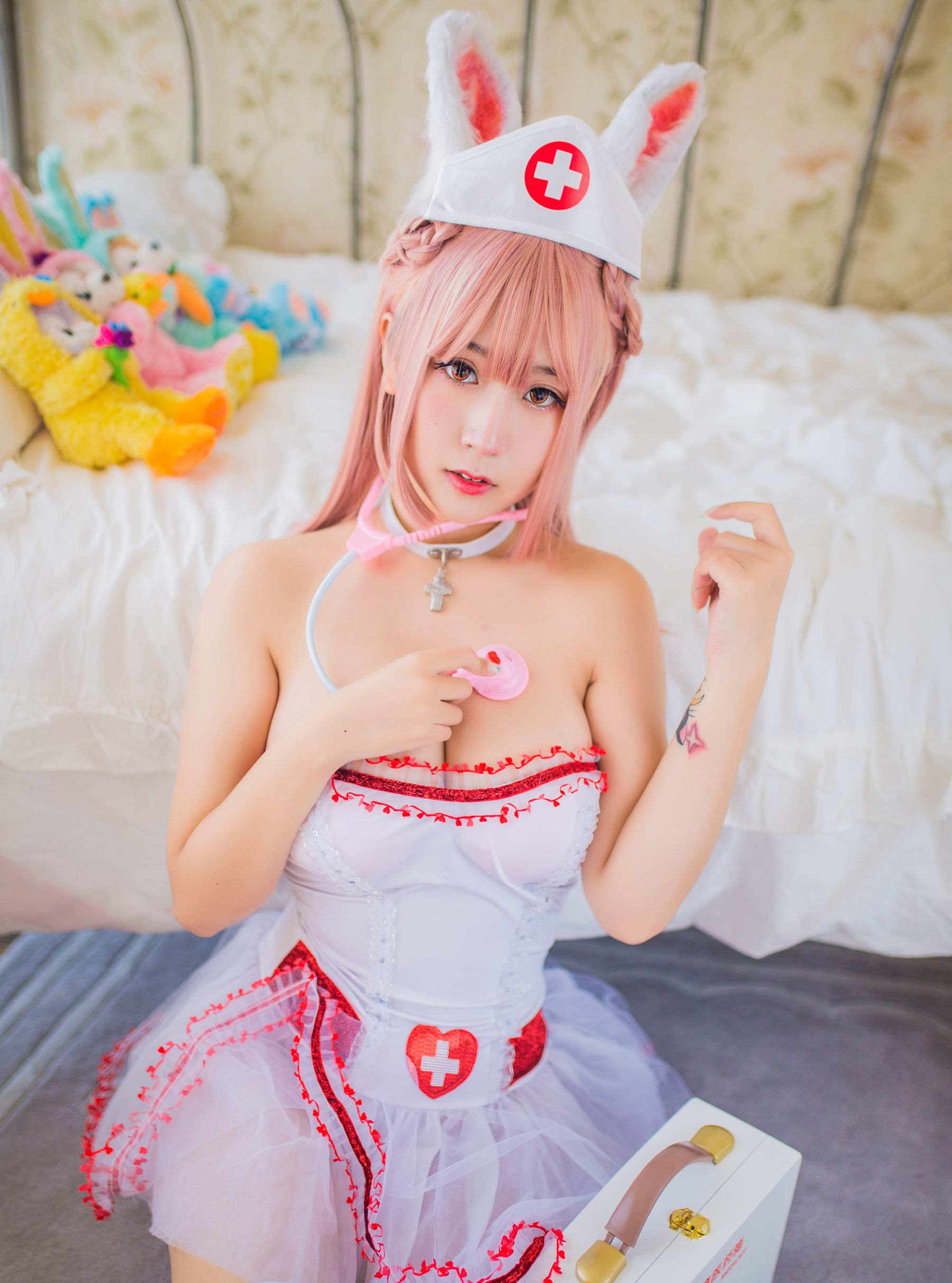 [萝莉COS] 巨乳猫九酱Sakura - 兽の物语