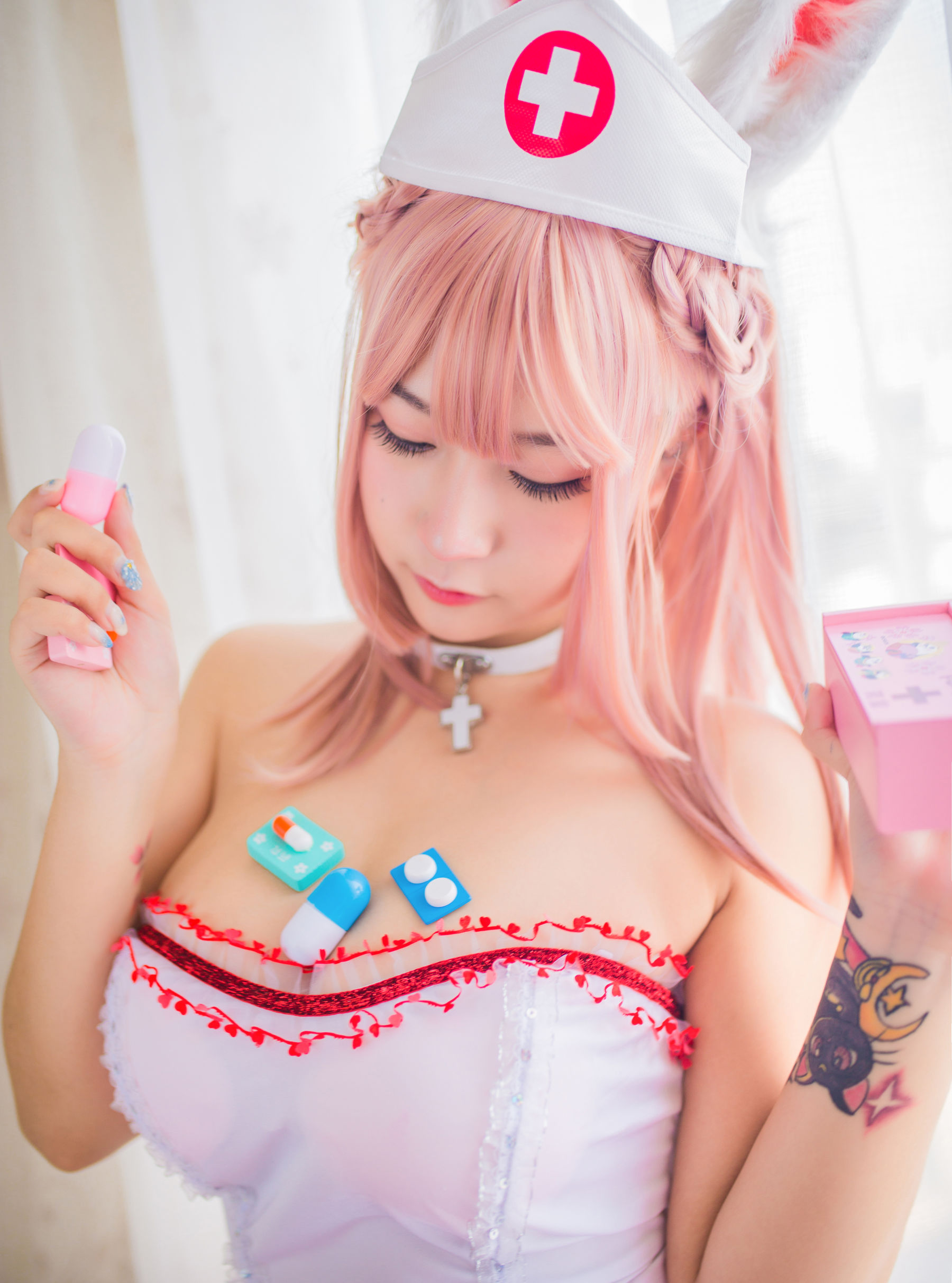[萝莉COS] 巨乳猫九酱Sakura - 兽の物语