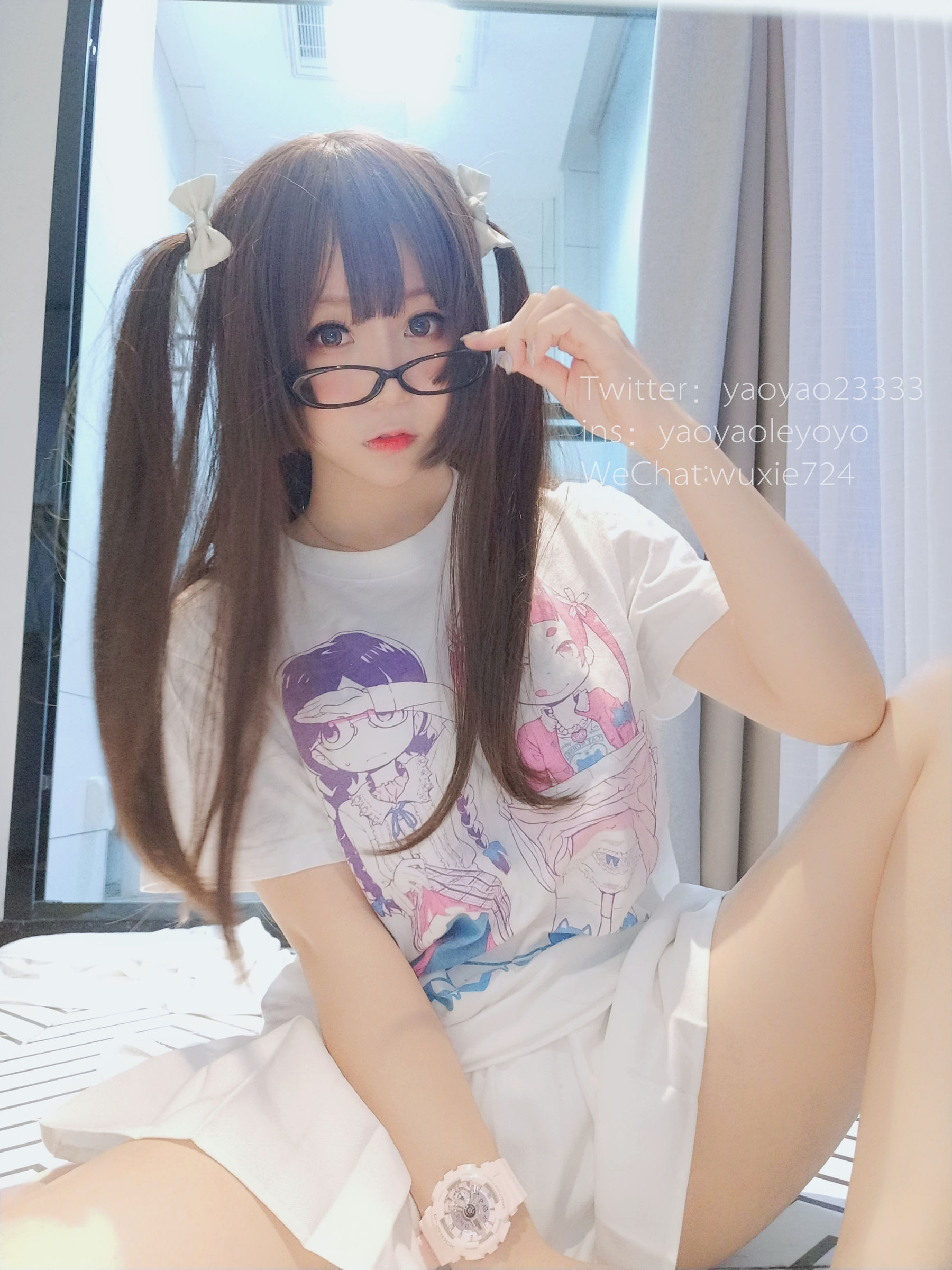 [萝莉COS] 摇摇乐yoyo - 浴巾风情