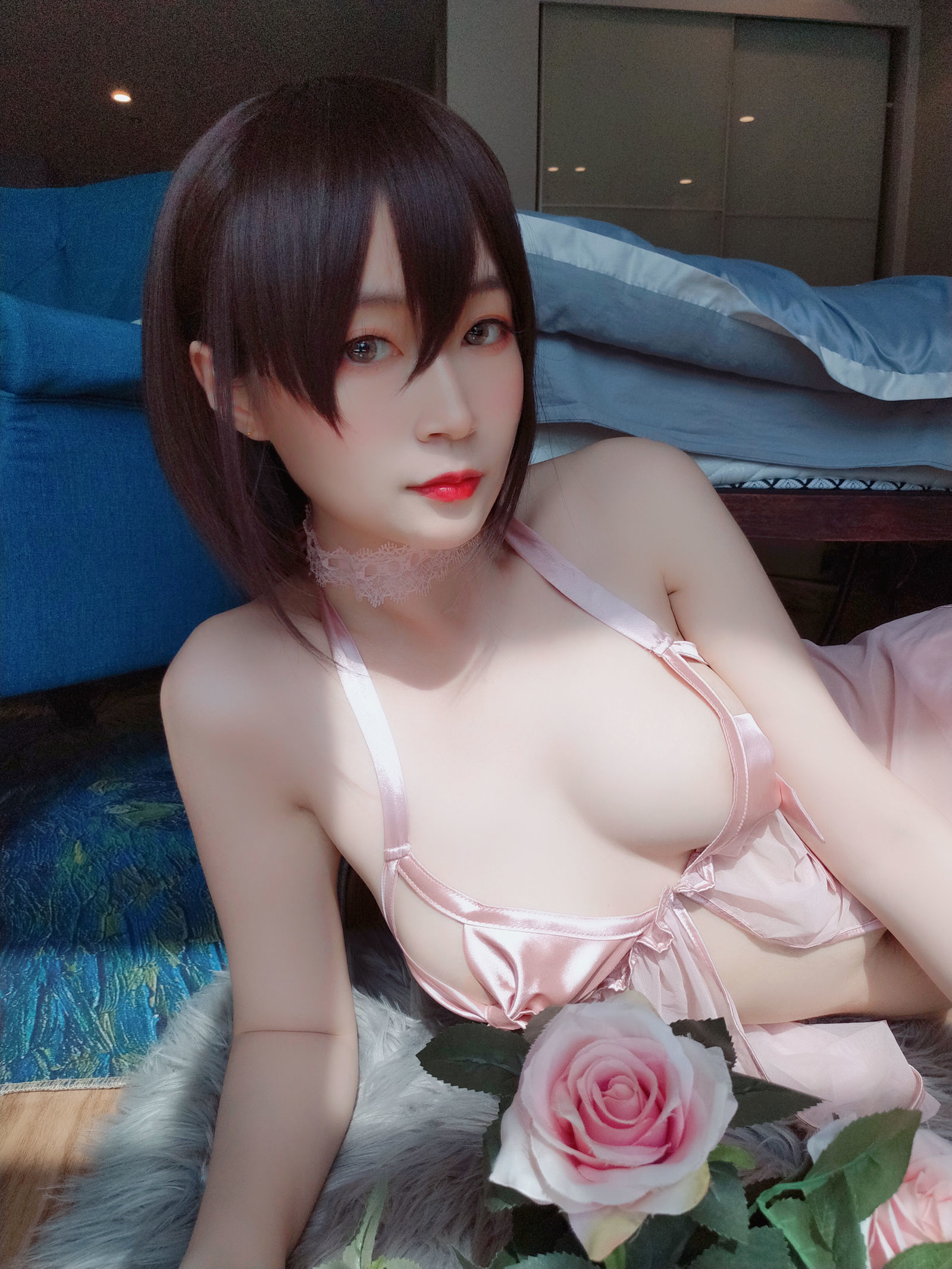 [萝莉COS] 白银 - 粉色睡衣