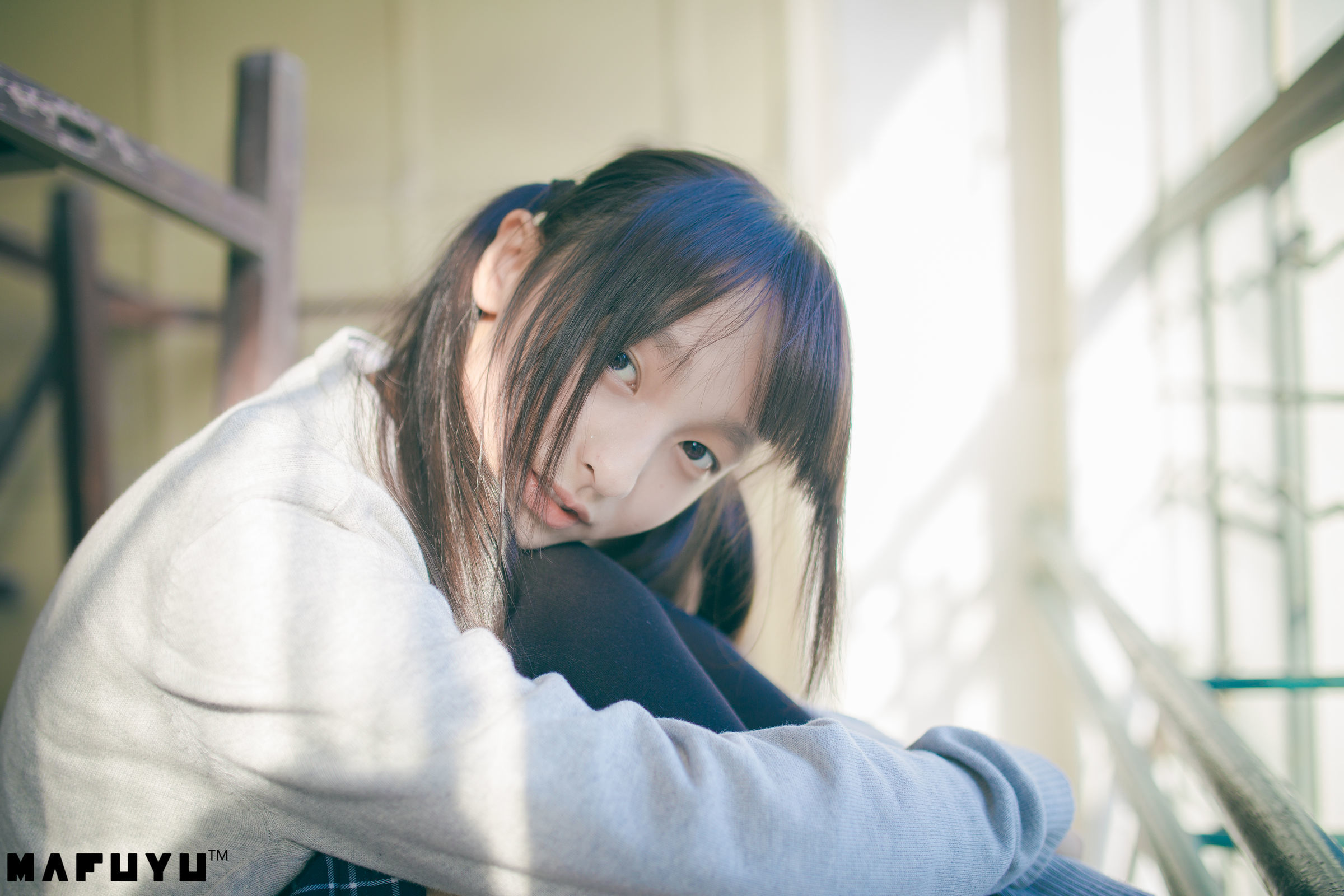 [萝莉COS] 神楽板真冬 阳光校服系列套图