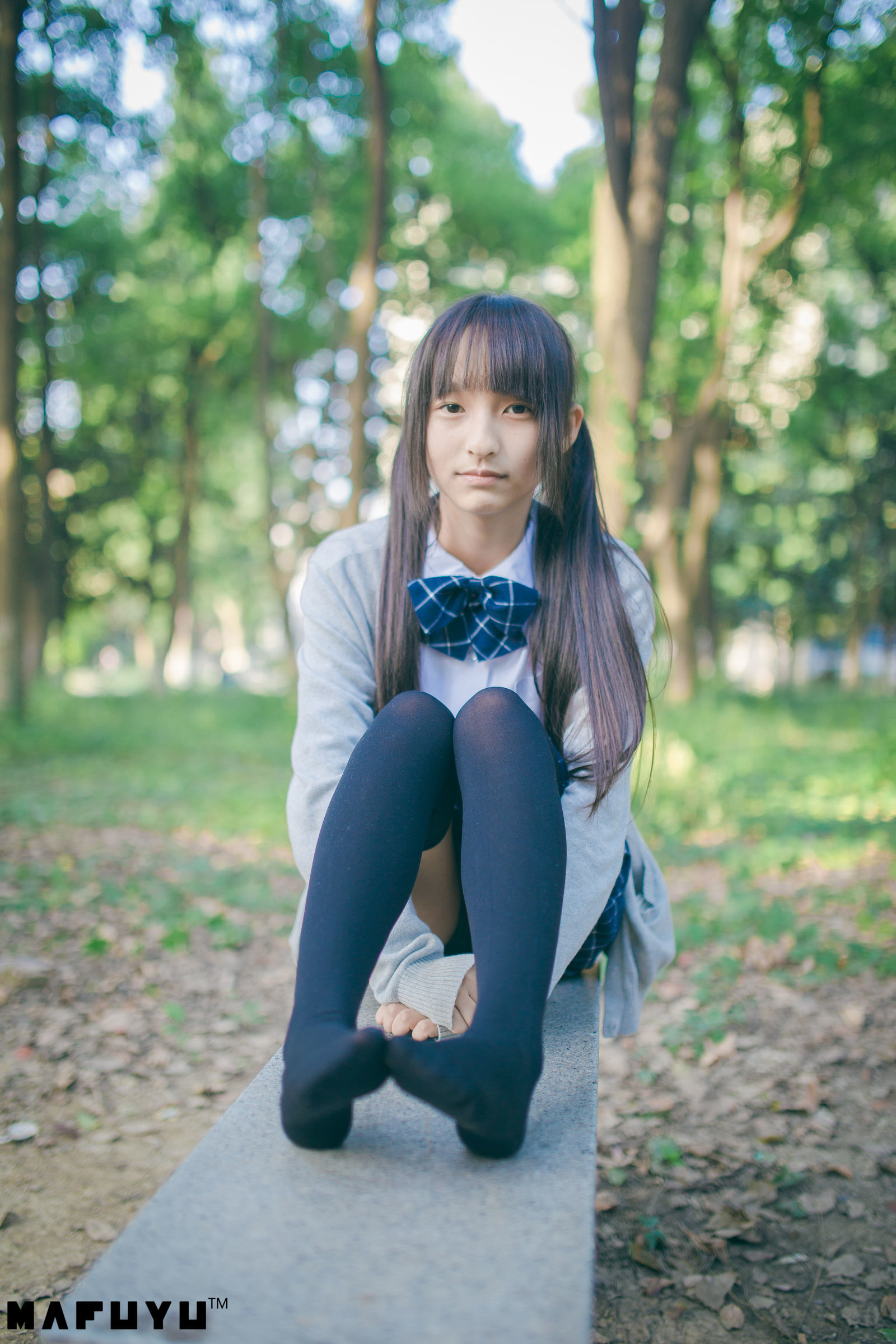 [萝莉COS] 神楽板真冬 阳光校服系列套图