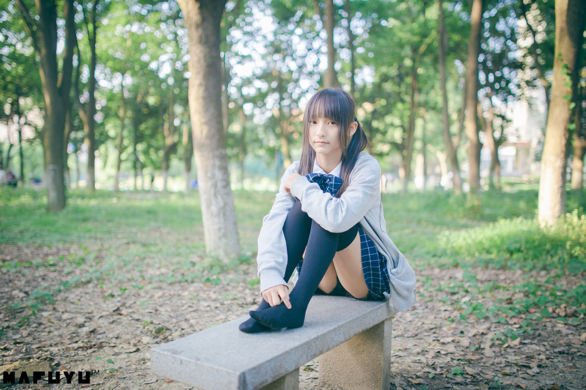 [萝莉COS] 神楽板真冬 阳光校服系列套图