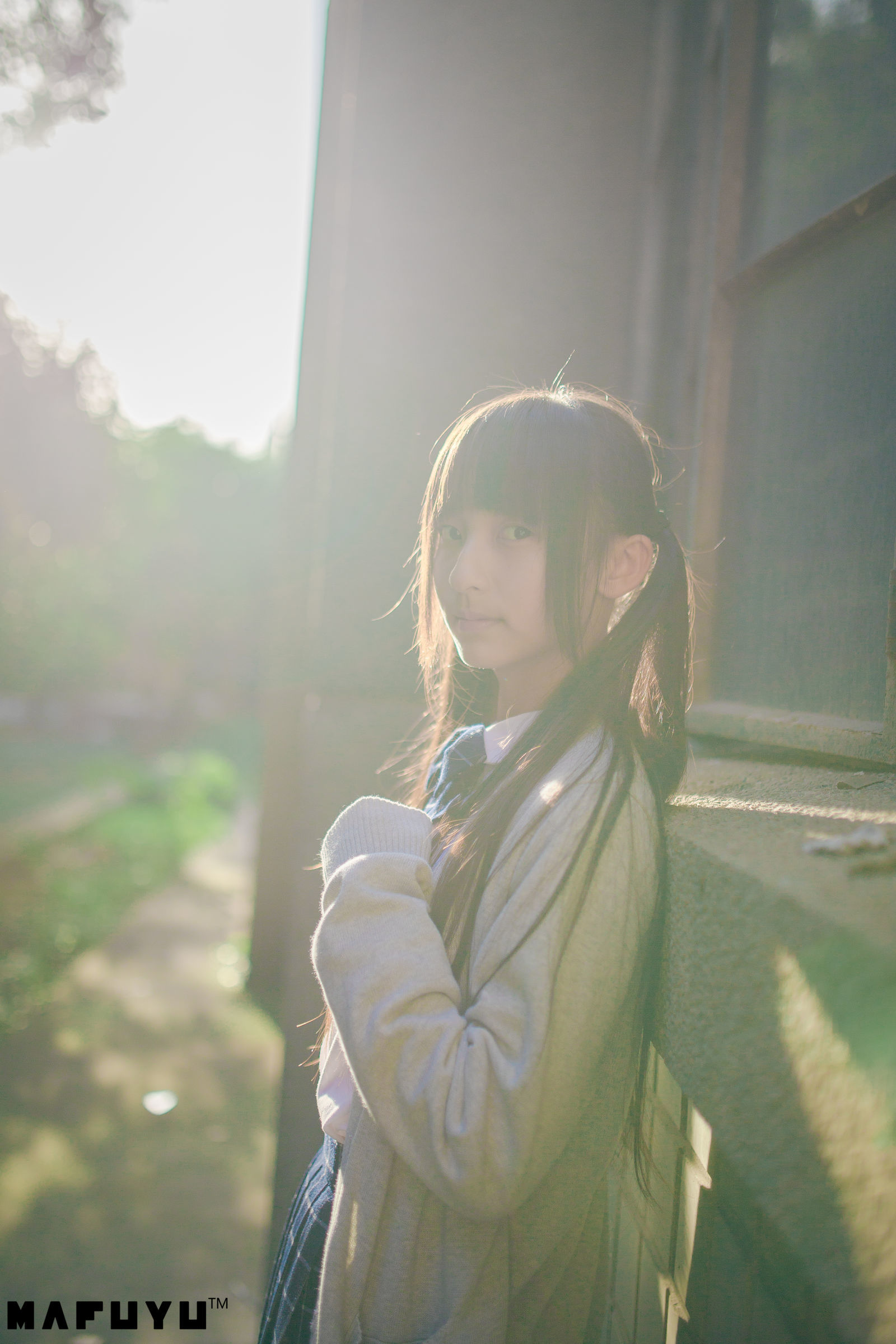 [萝莉COS] 神楽板真冬 阳光校服系列套图