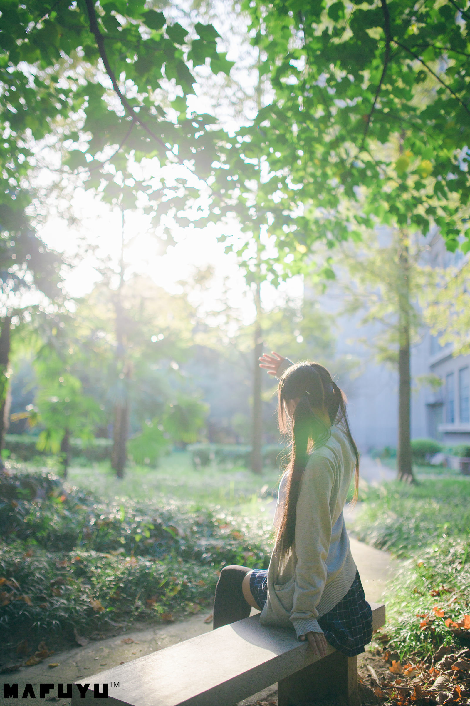 [萝莉COS] 神楽板真冬 阳光校服系列套图