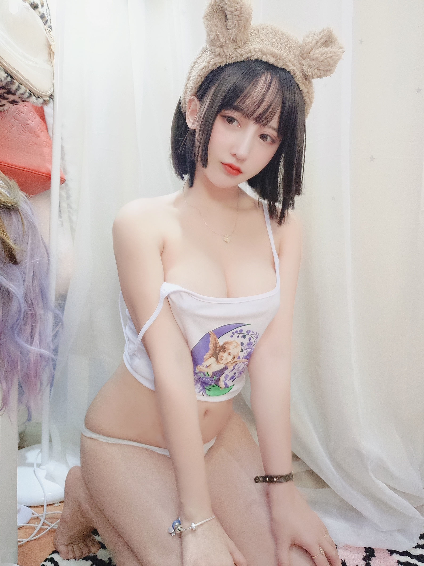 [萝莉COS] 斗鱼米线线sama - 小可爱熊妹