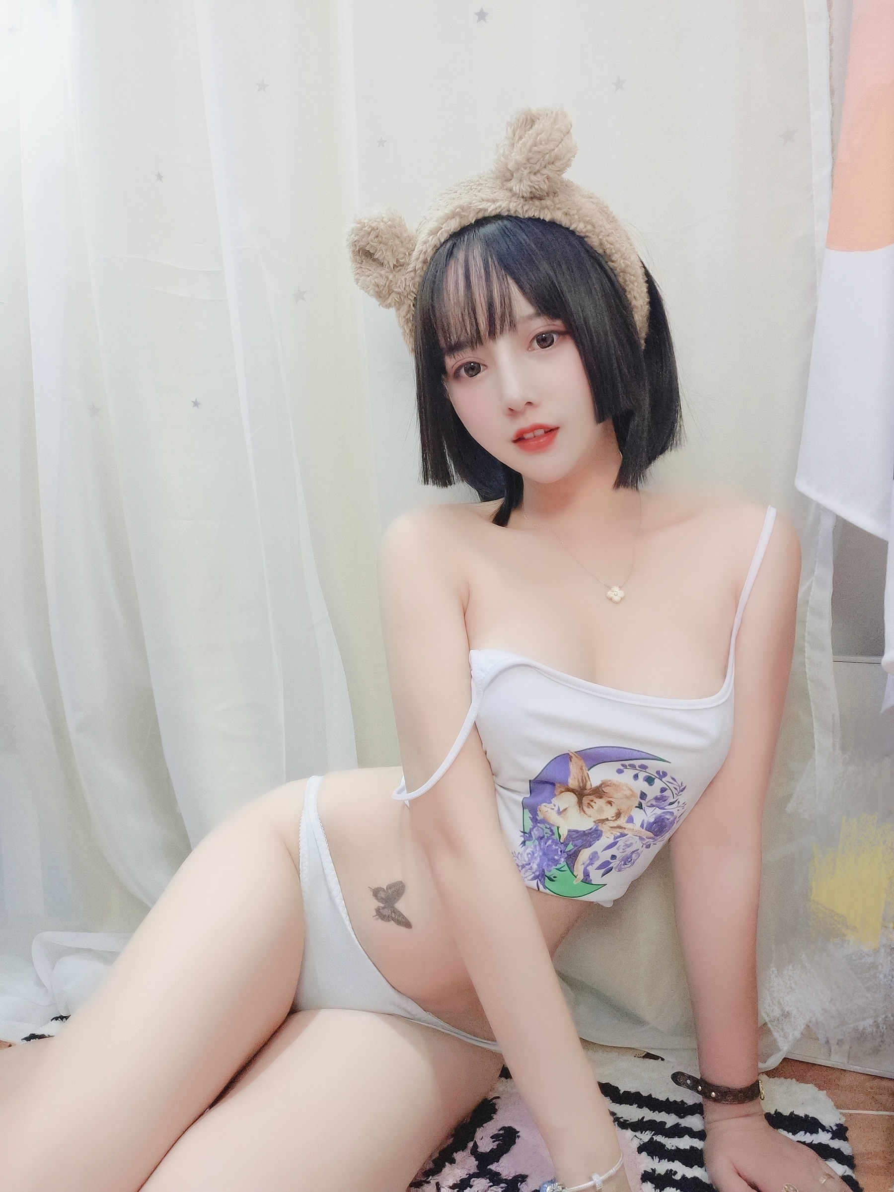 [萝莉COS] 斗鱼米线线sama - 小可爱熊妹