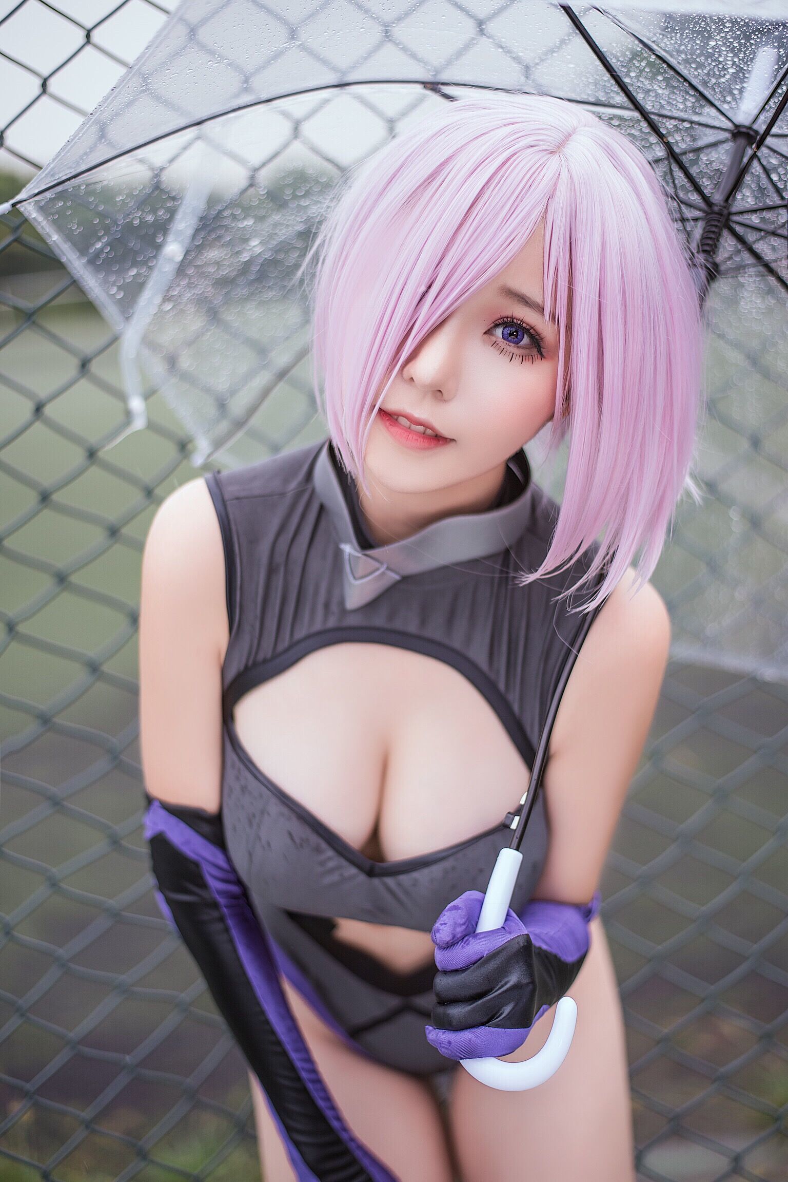 [萝莉COS] 萌妹菌烨tako - 玛修个人训练