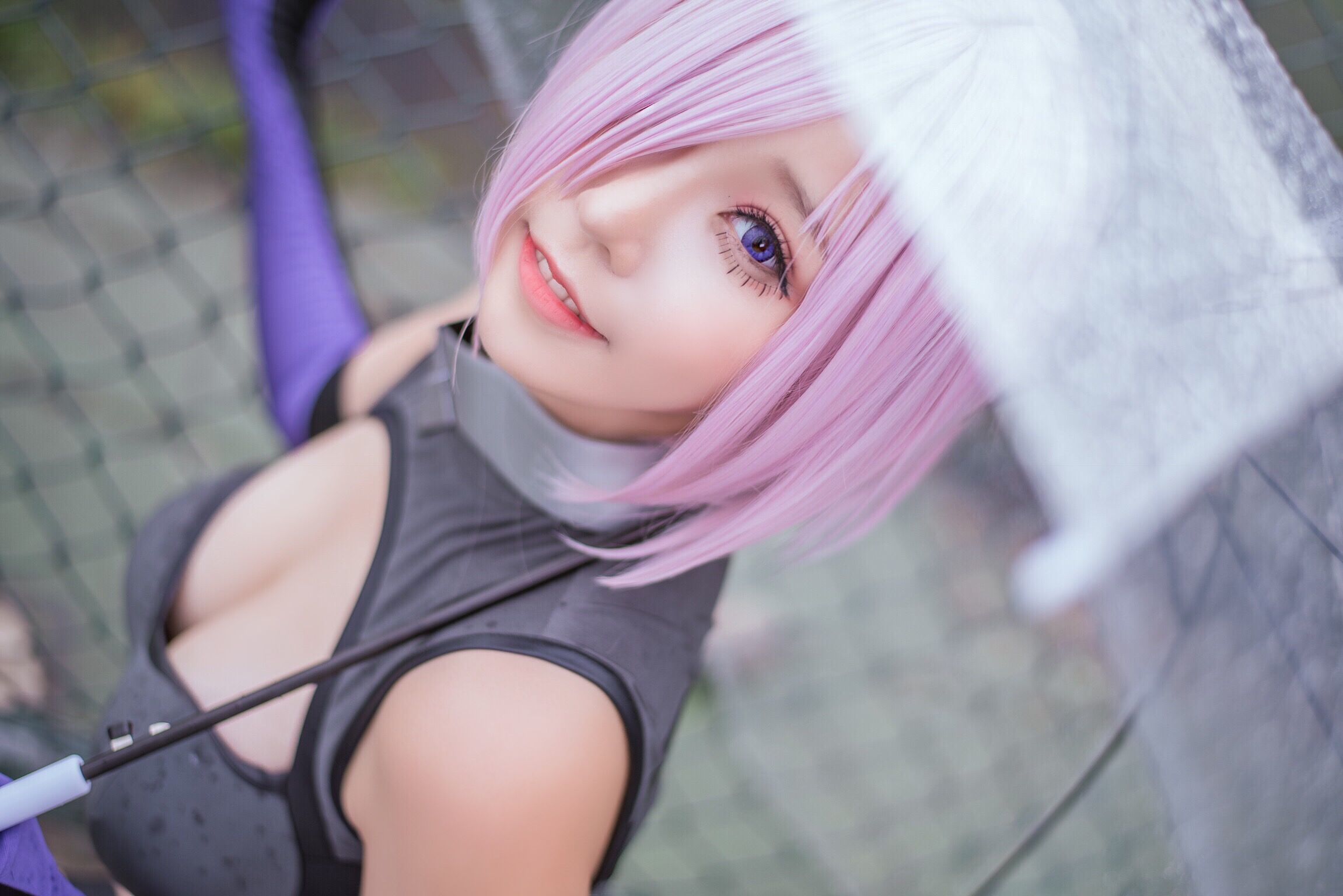 [萝莉COS] 萌妹菌烨tako - 玛修个人训练