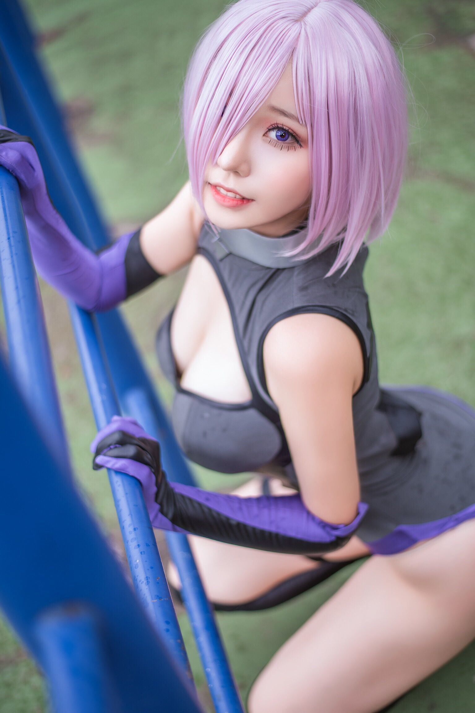 [萝莉COS] 萌妹菌烨tako - 玛修个人训练